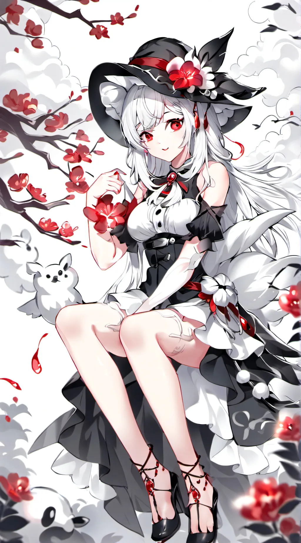 ai character: luna background