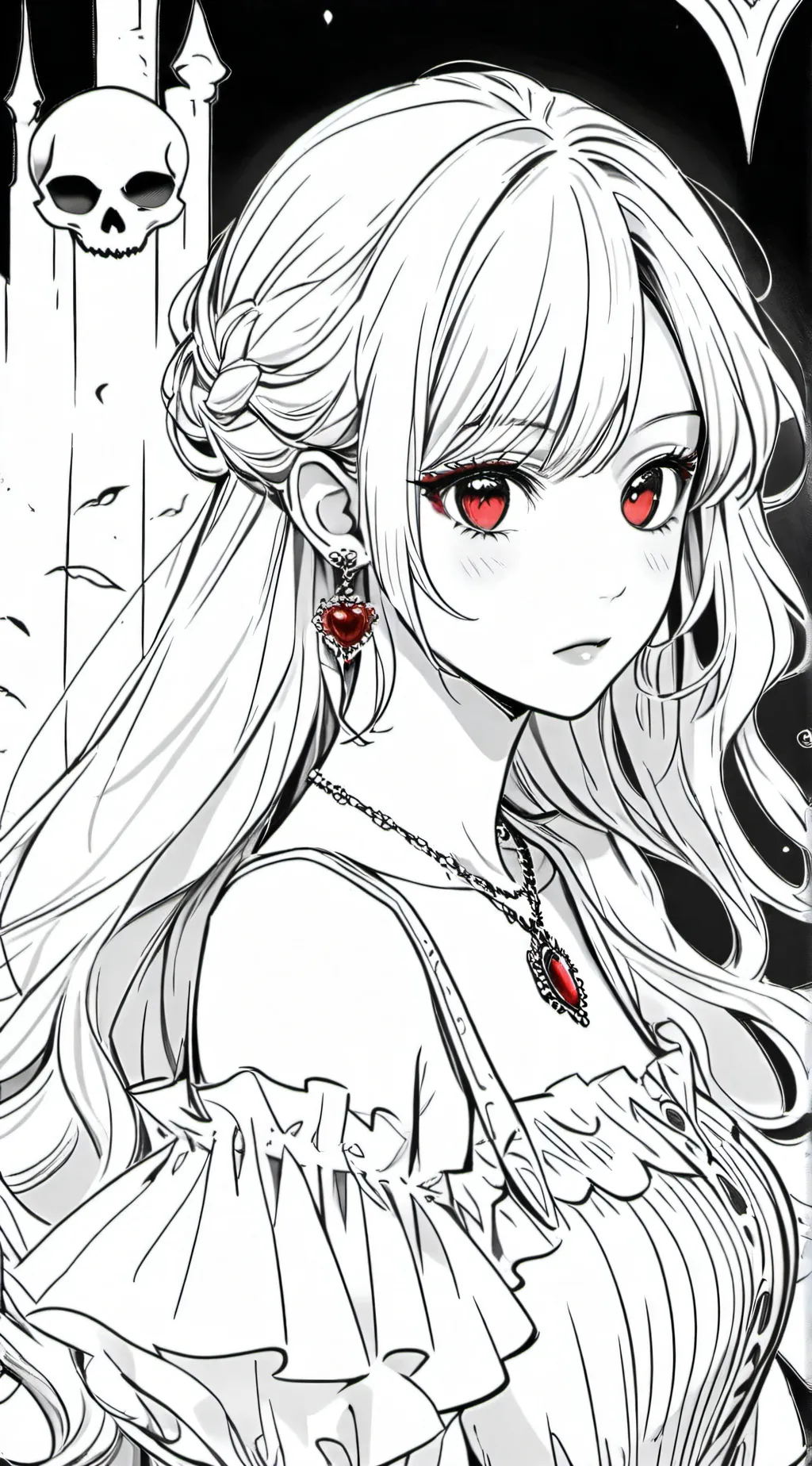 ai character: Vampire girl (sus) background
