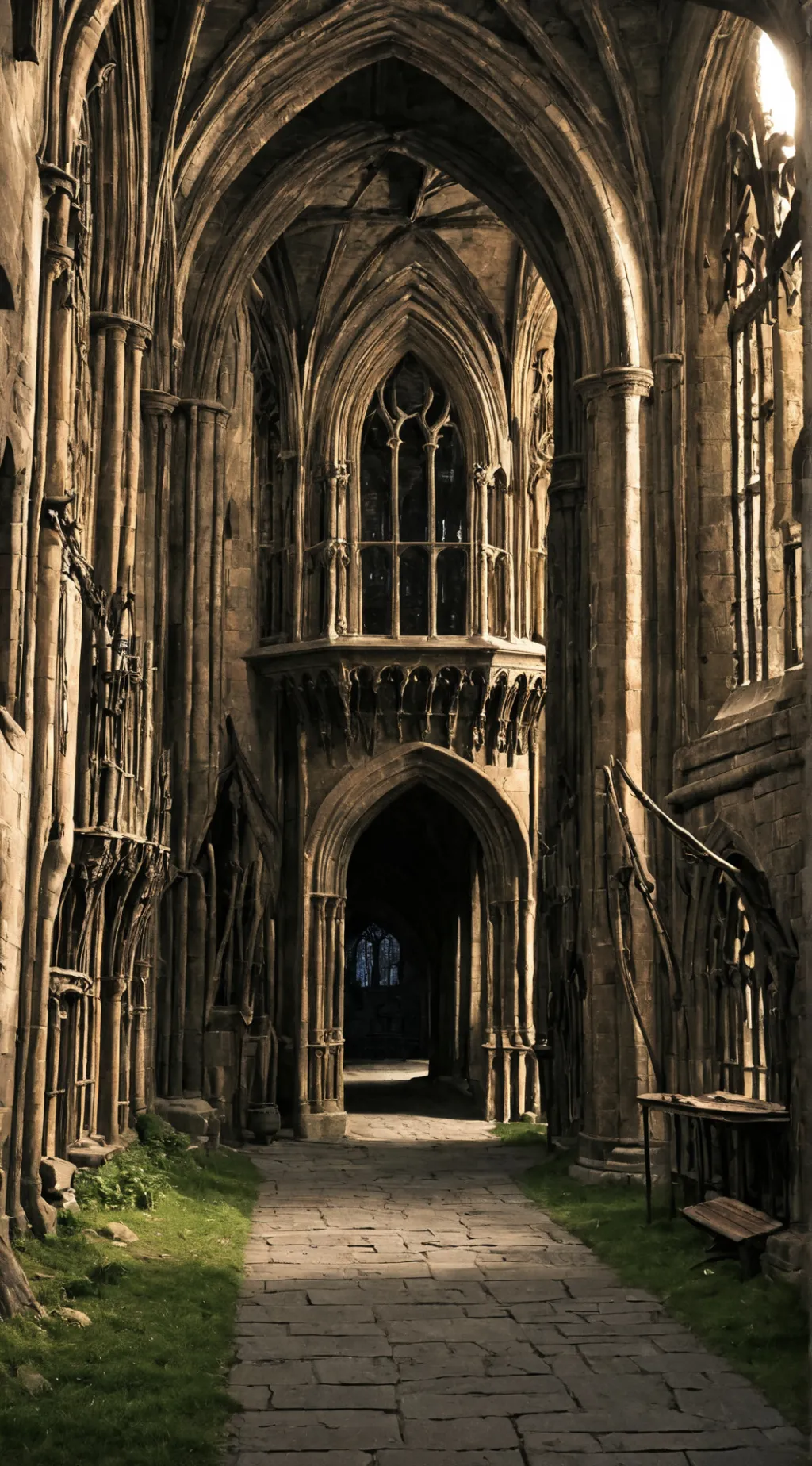 ai character: Hogwarts life background