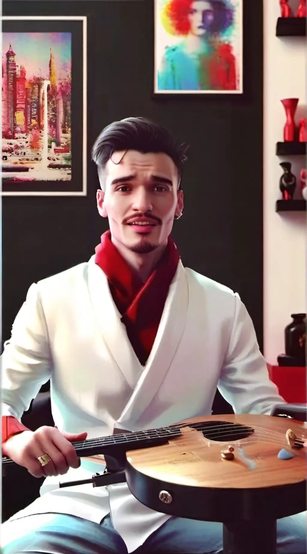 ai character: brendon urie background