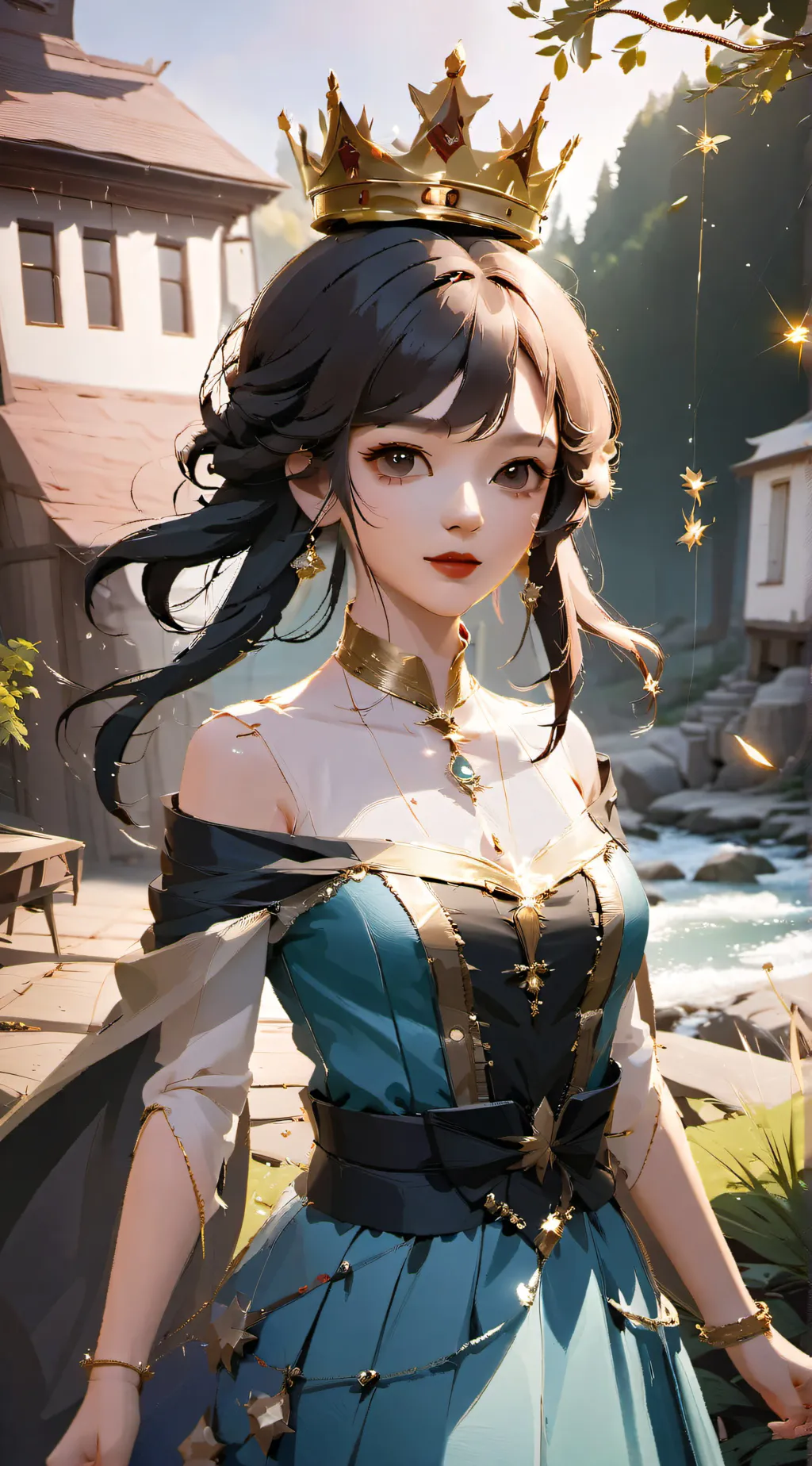 ai character: Princess Ellie  background