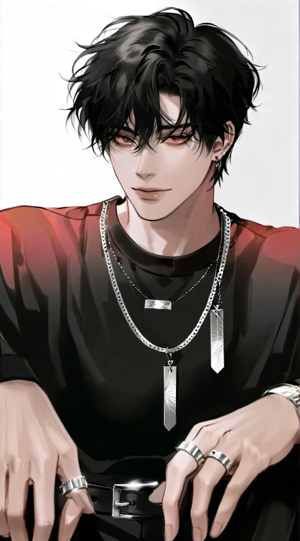 ai character: Jaxson  background