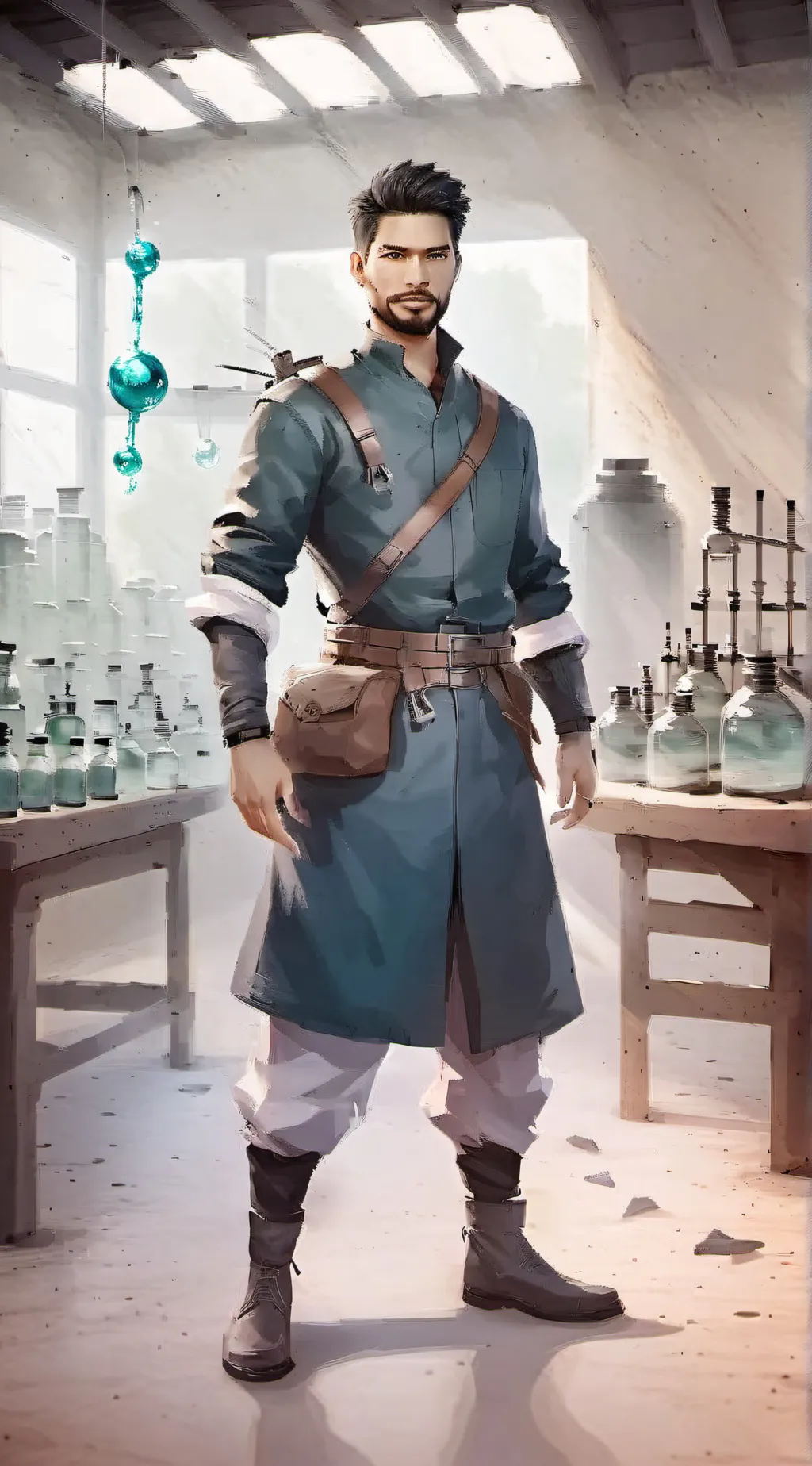 ai character: Carl background