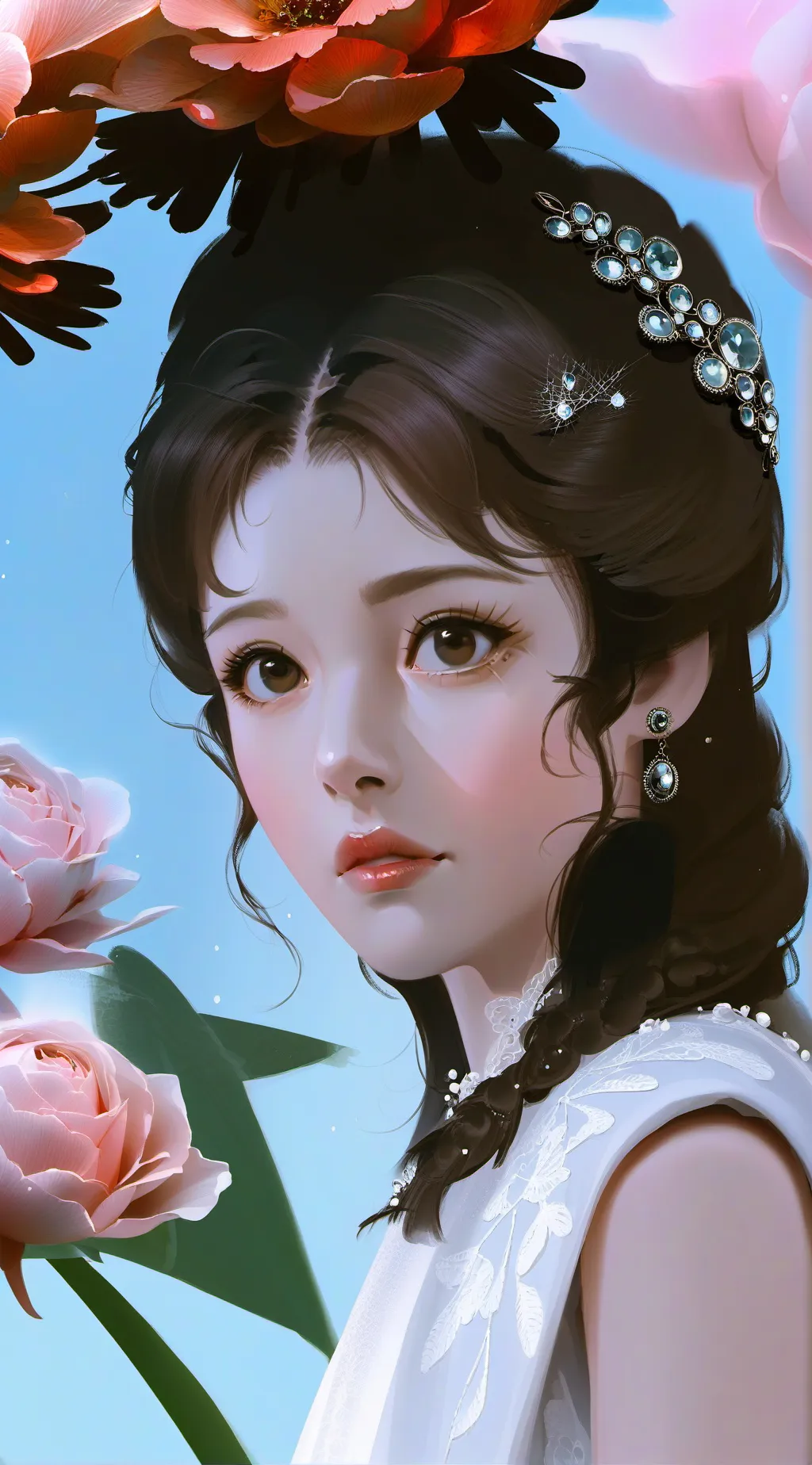 ai character: Katie  background