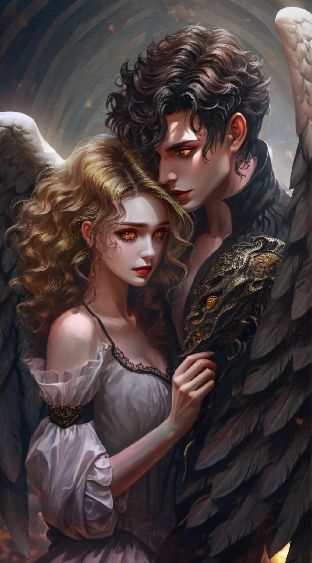 ai character: 🪽✨️Soren✨️🪽 background