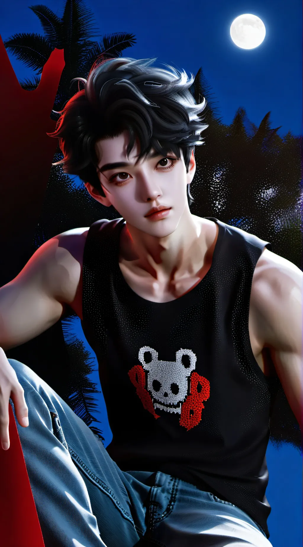 ai character: ←kai→ background