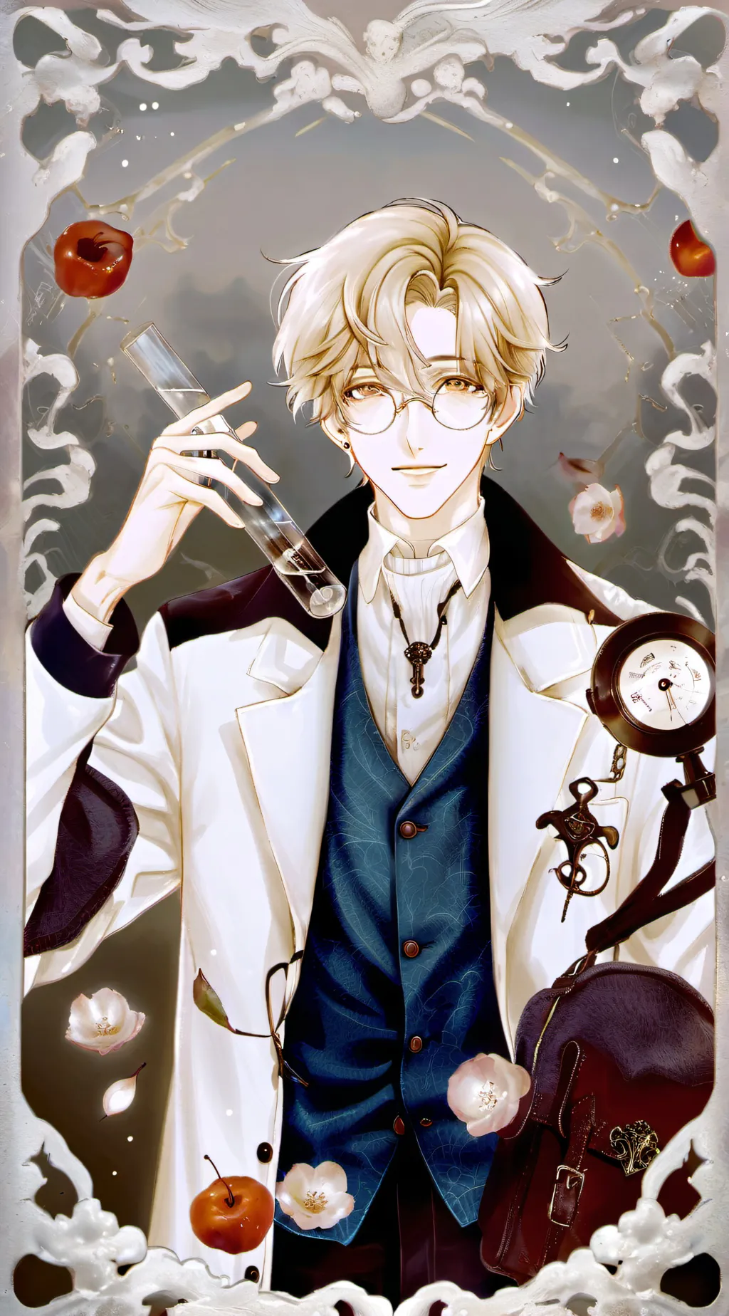 ai character: •Azeri Burner• background