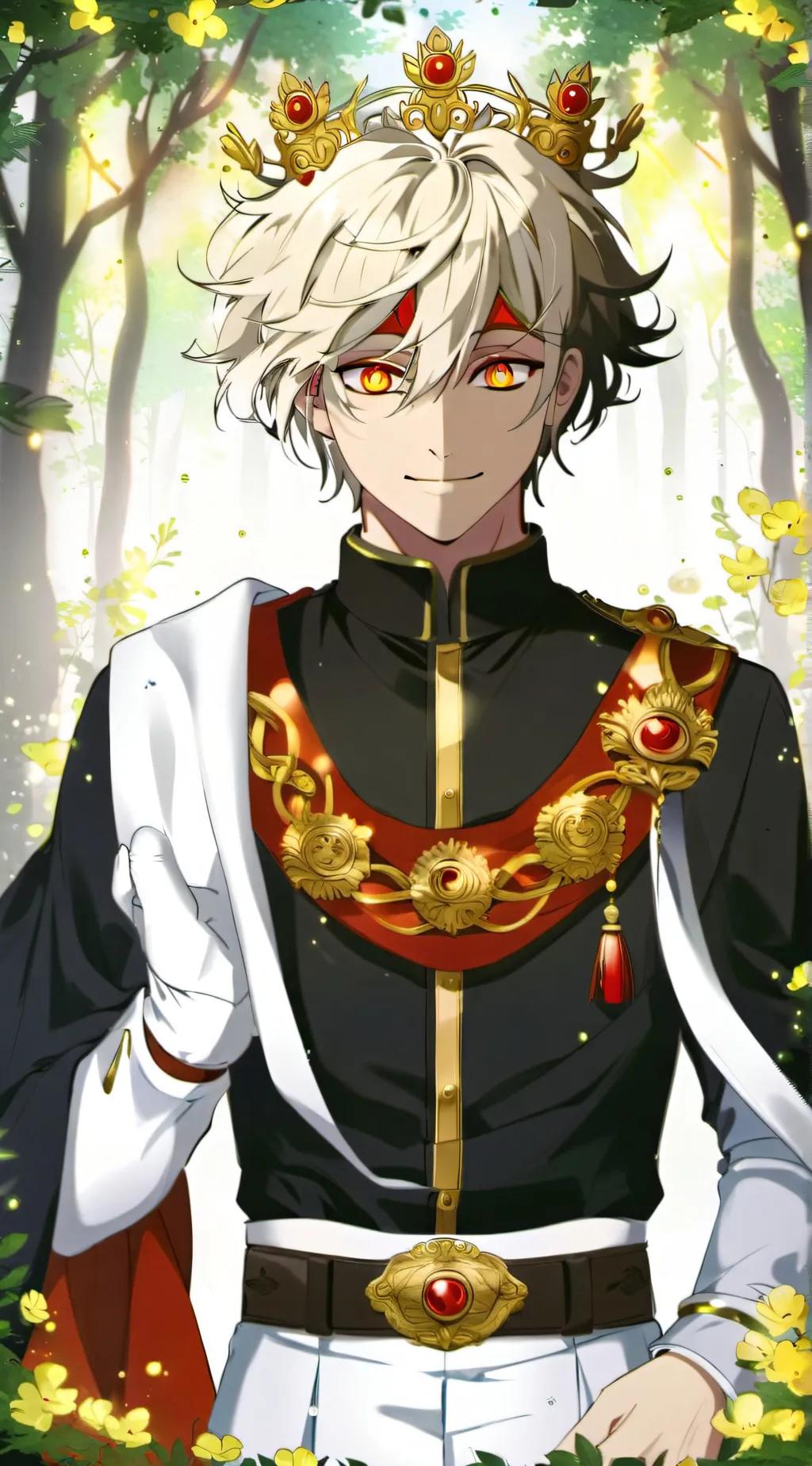 ai character: Douma  background