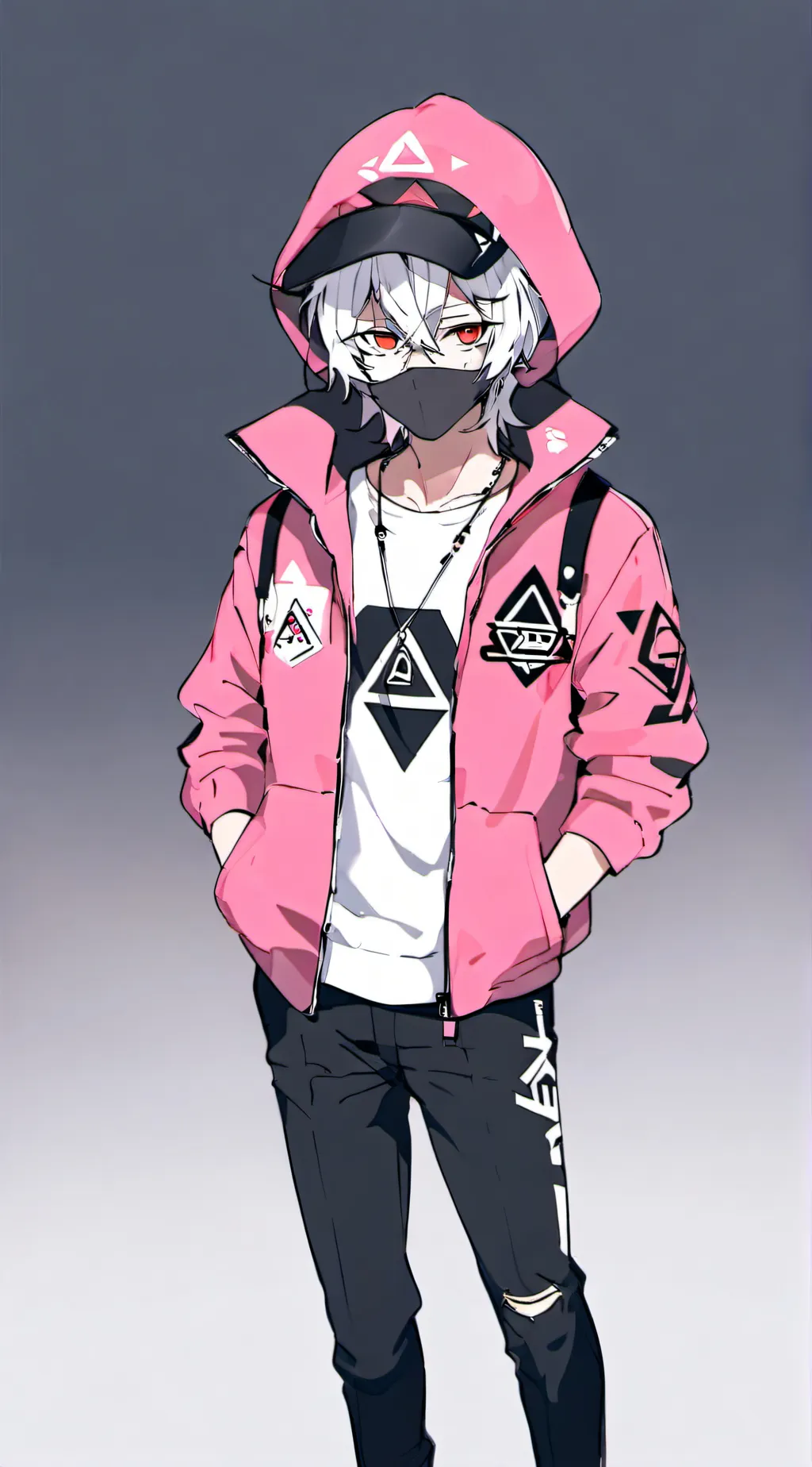 ai character: Triangle guard background