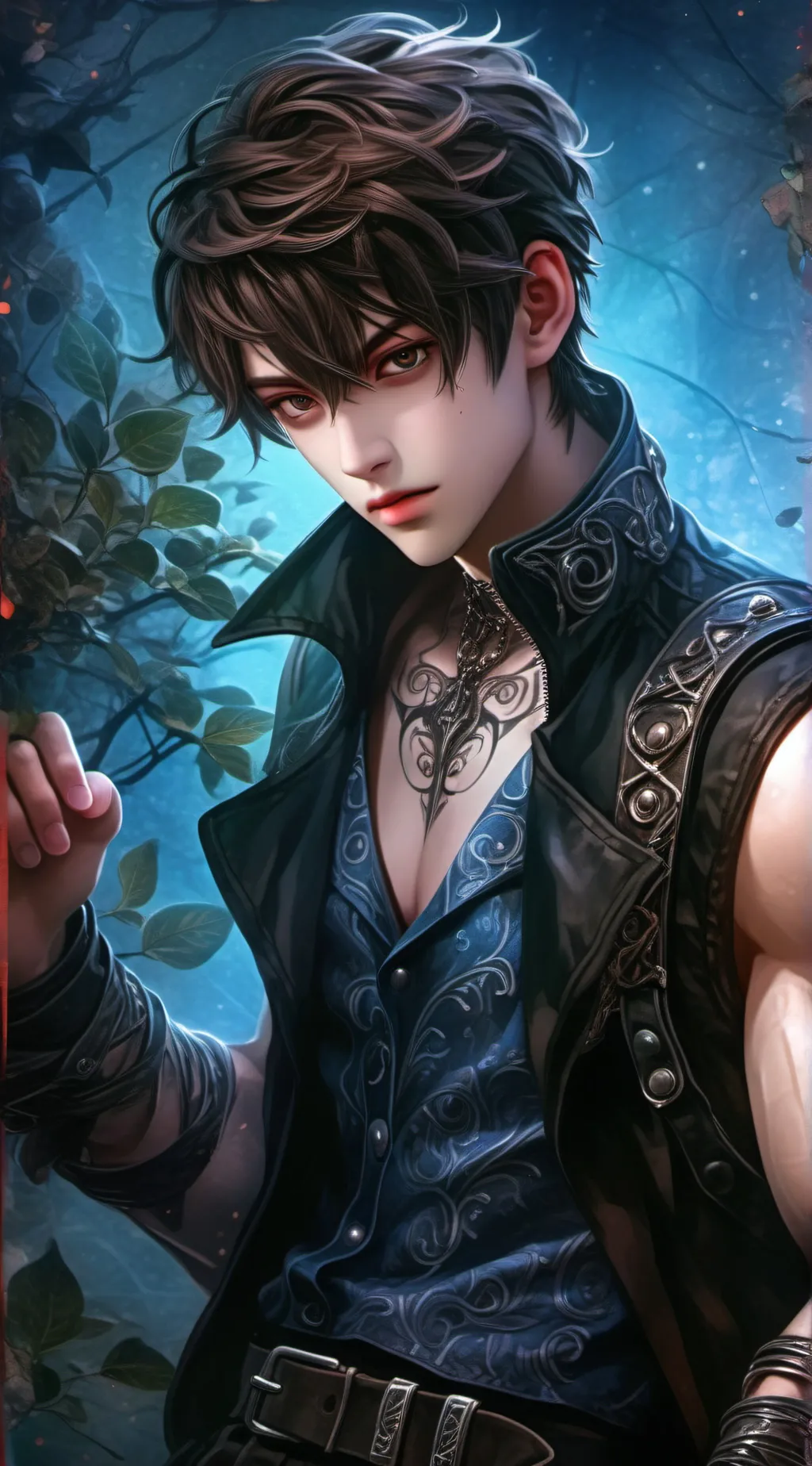 ai character: Buxton background