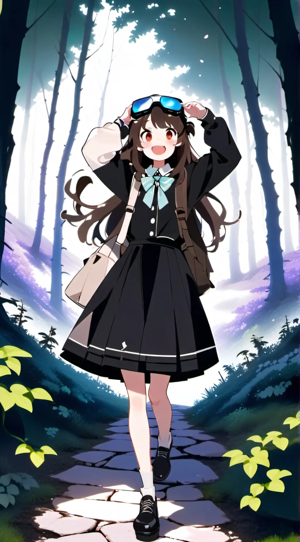 ai character: mha X pokemon (3) background