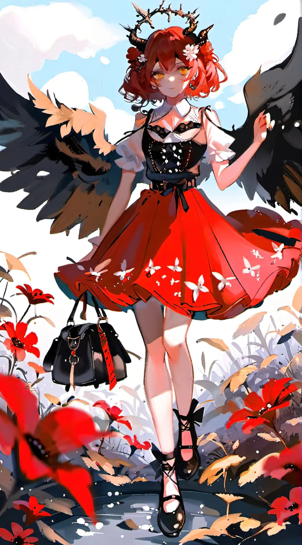 ai character: constance background