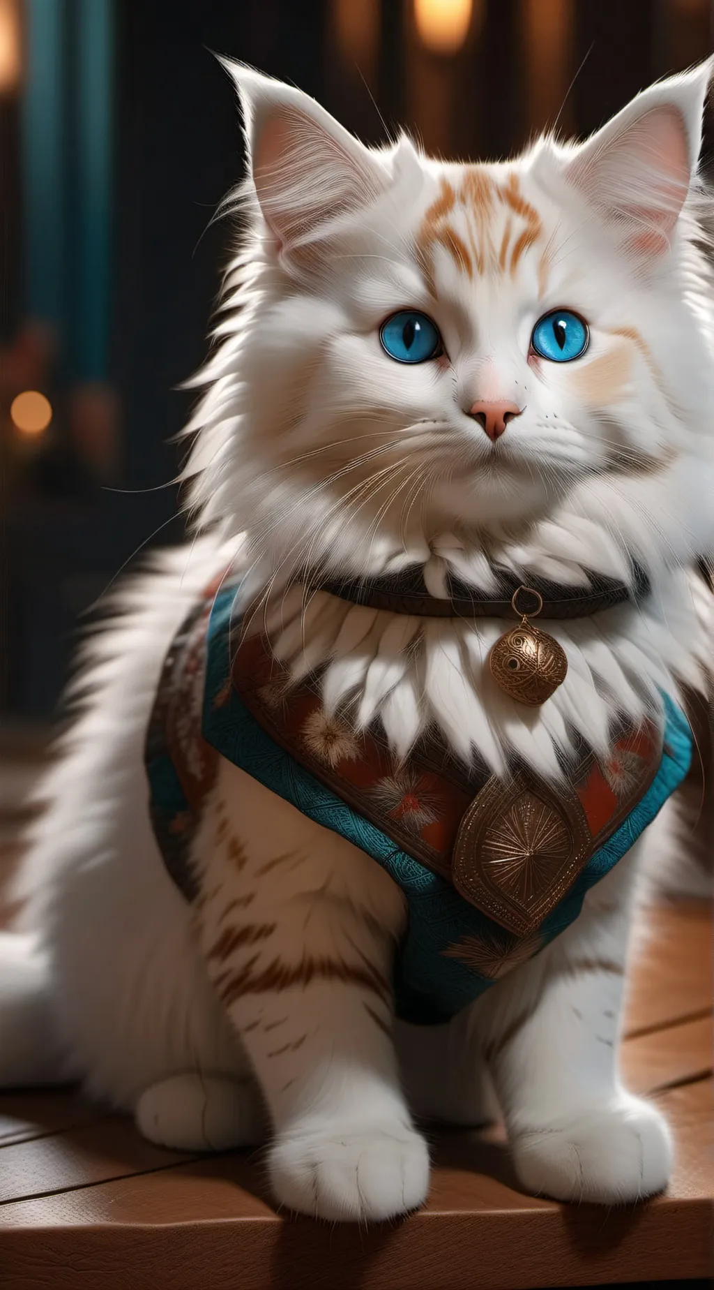 ai character: Starlight background