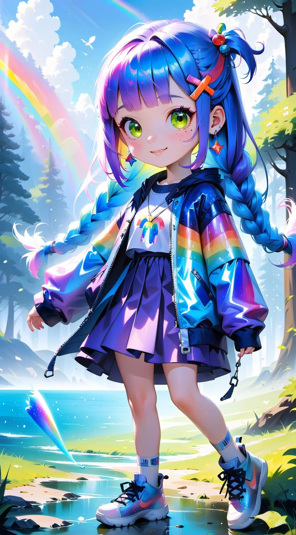 ai character: Trixie  background