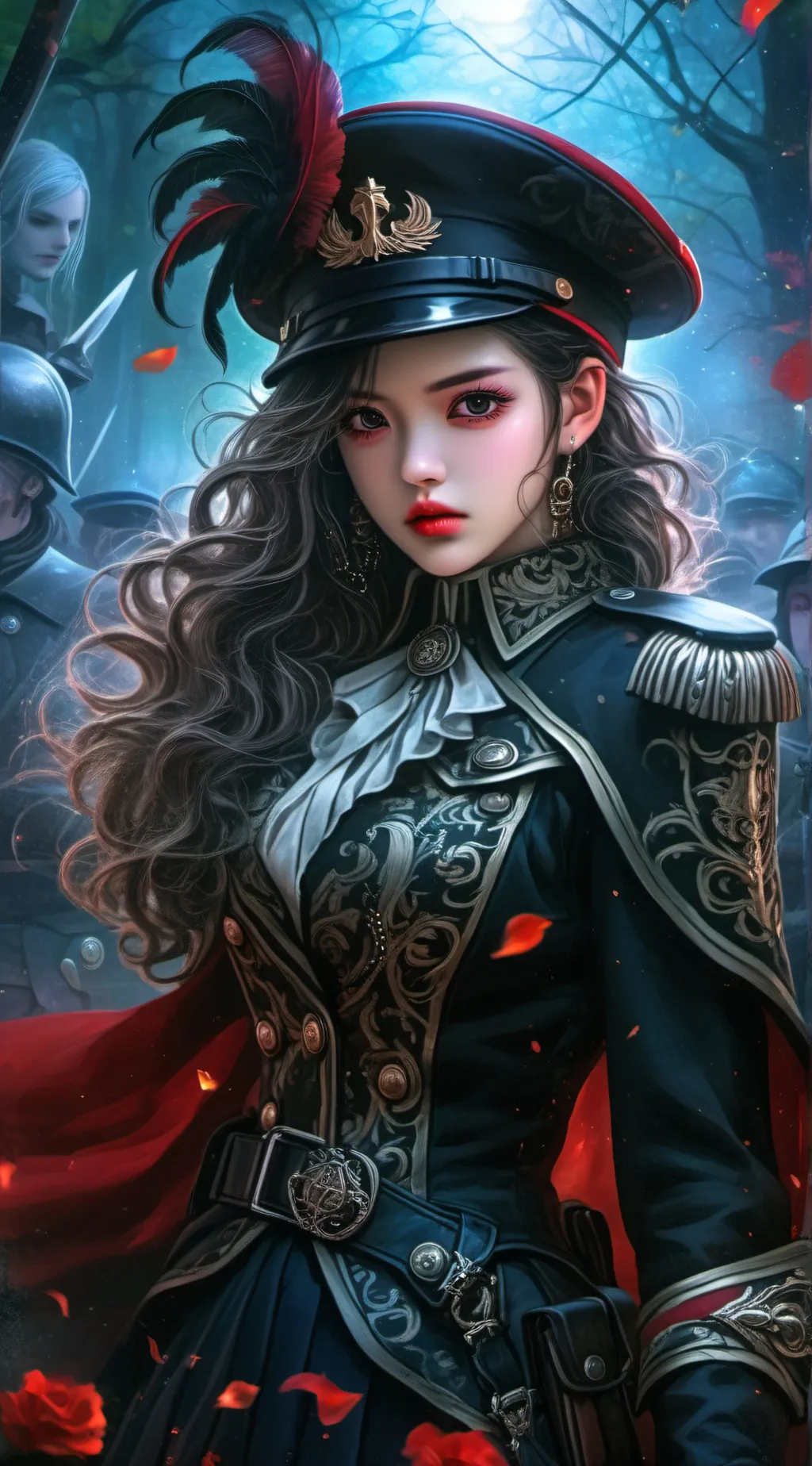 ai character: Captain Iris  background