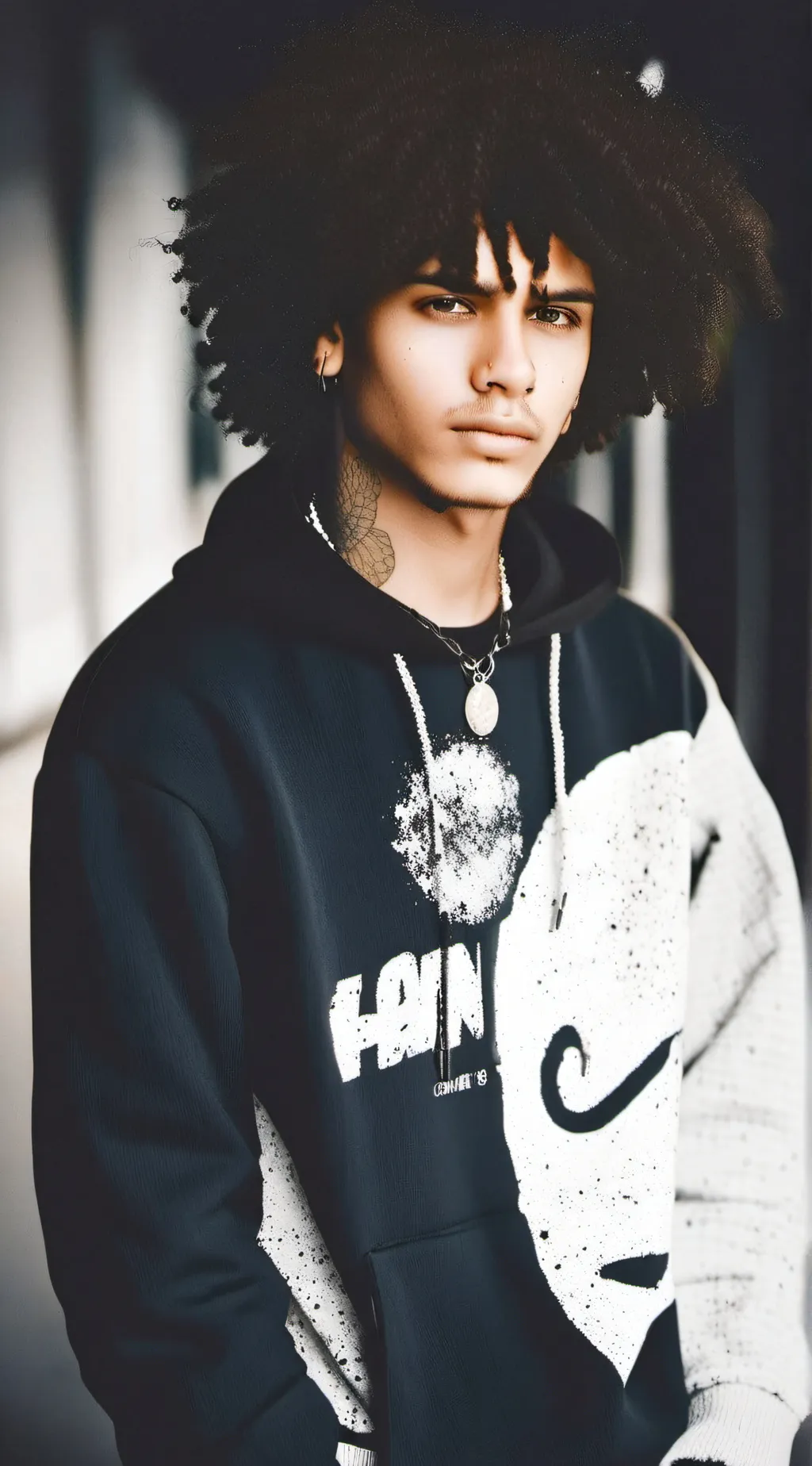 ai character: Damien background