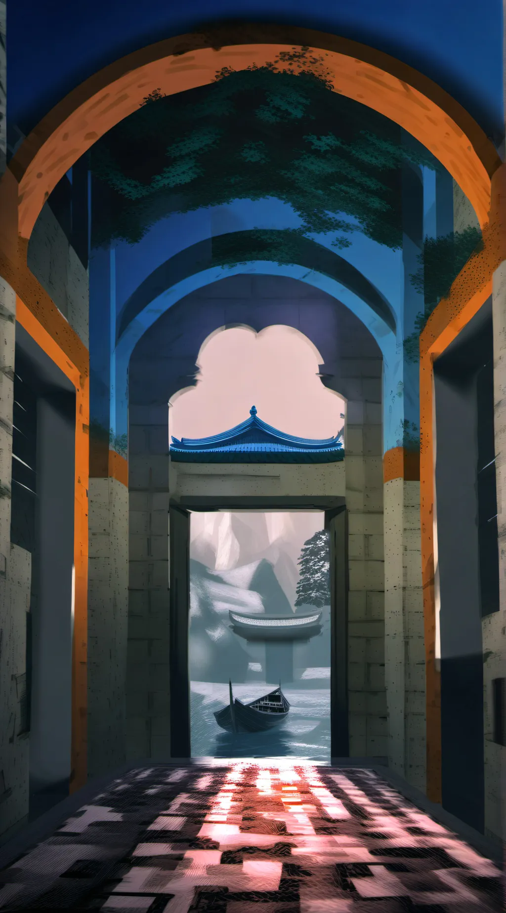 ai character: Wu’s world  background