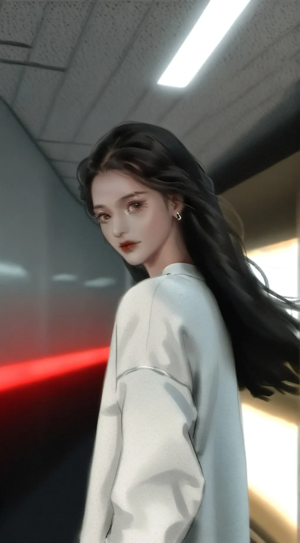 ai character: Vironica  background