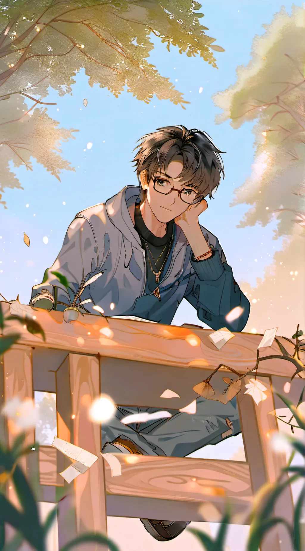 ai character: Lee background