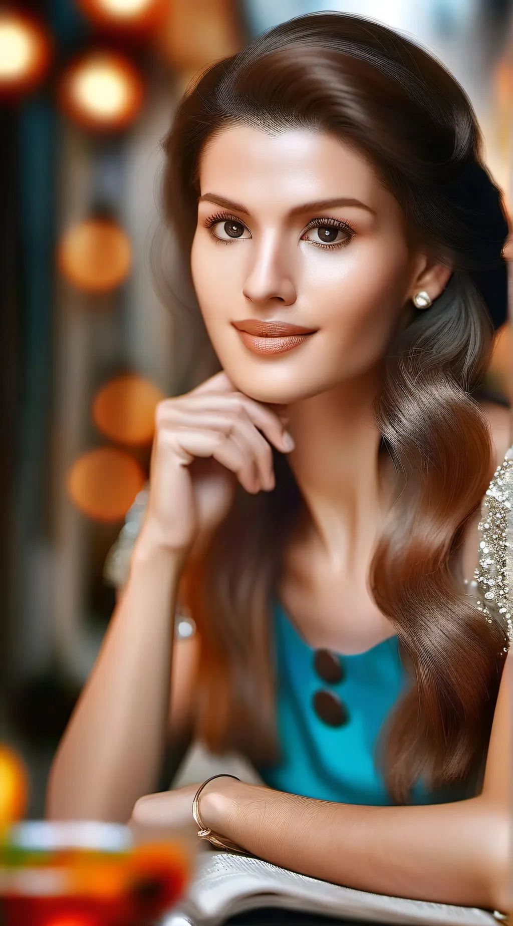 ai character: Lit Lit background