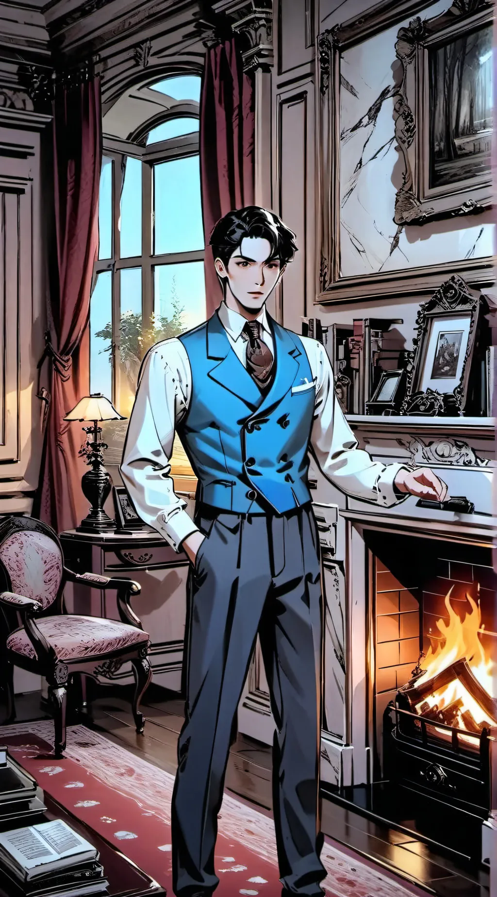 ai character: ★Sero★ background