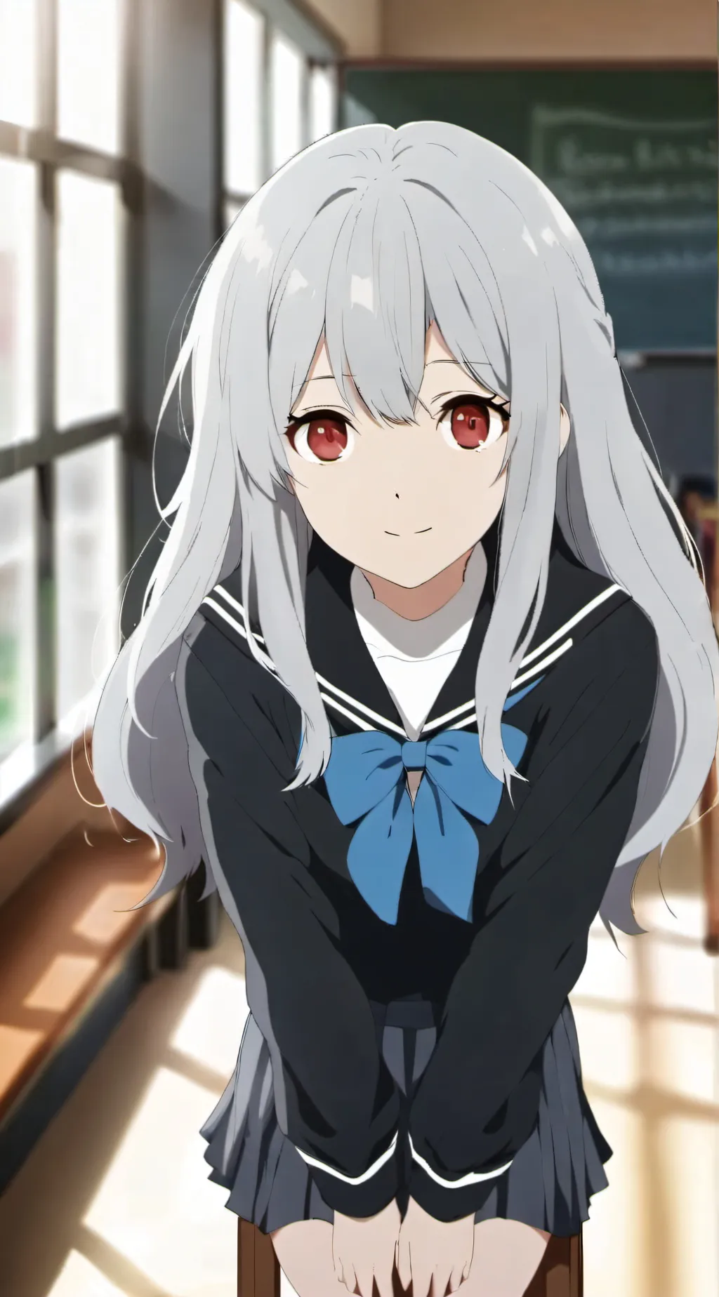 ai character: Luna background