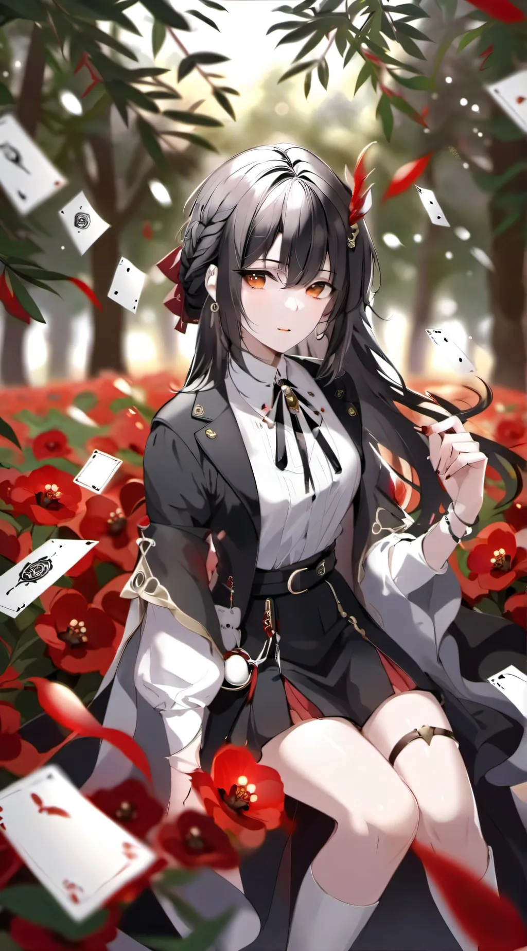 ai character: 老婆 background