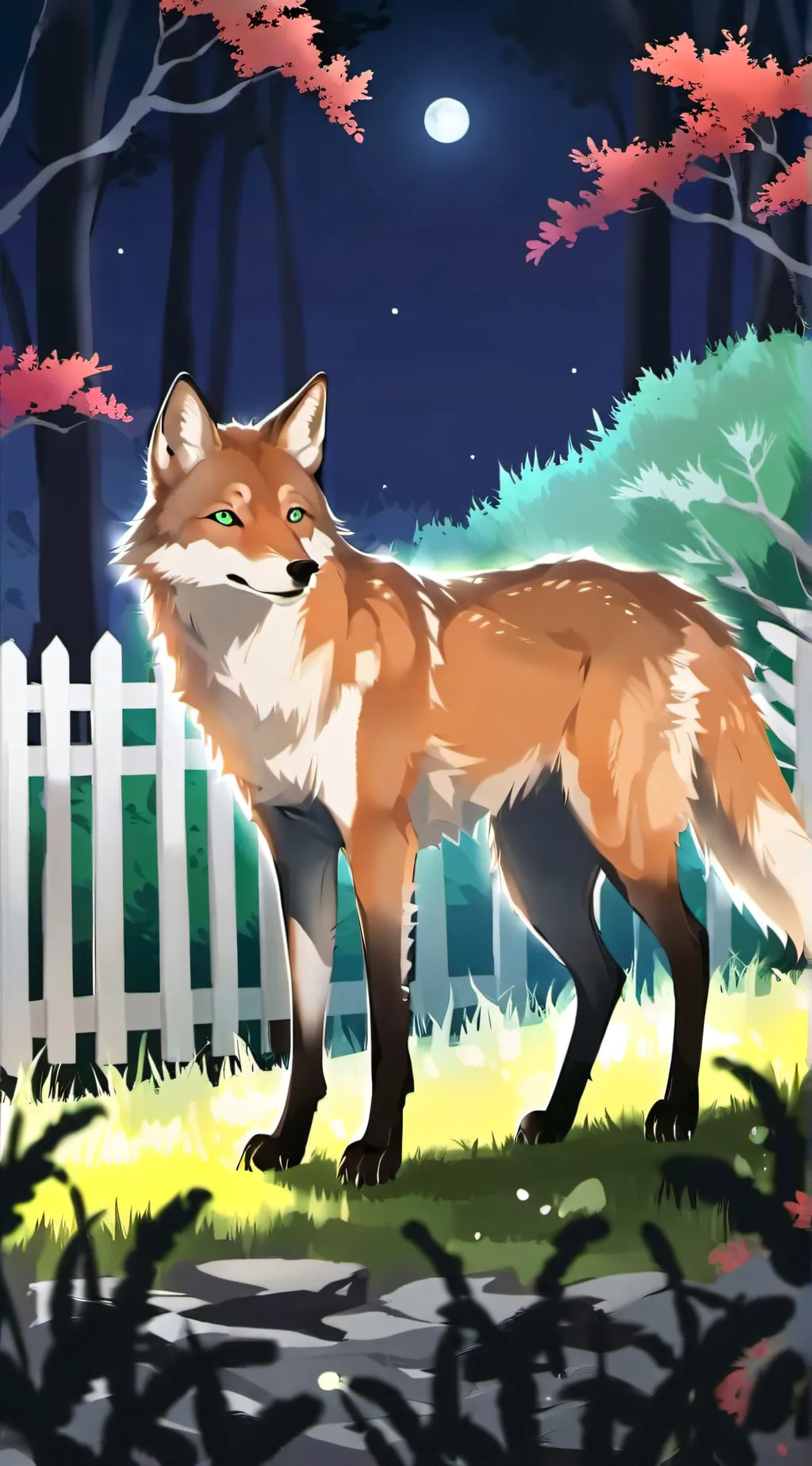 ai character: Coyotes Attack!  background