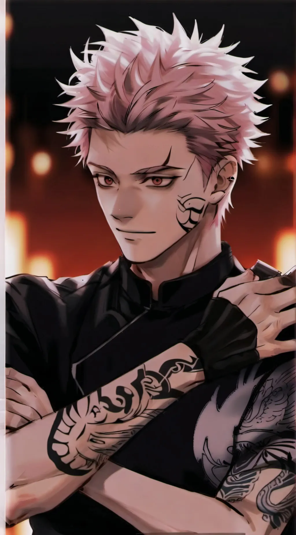 ai character: sukuna background