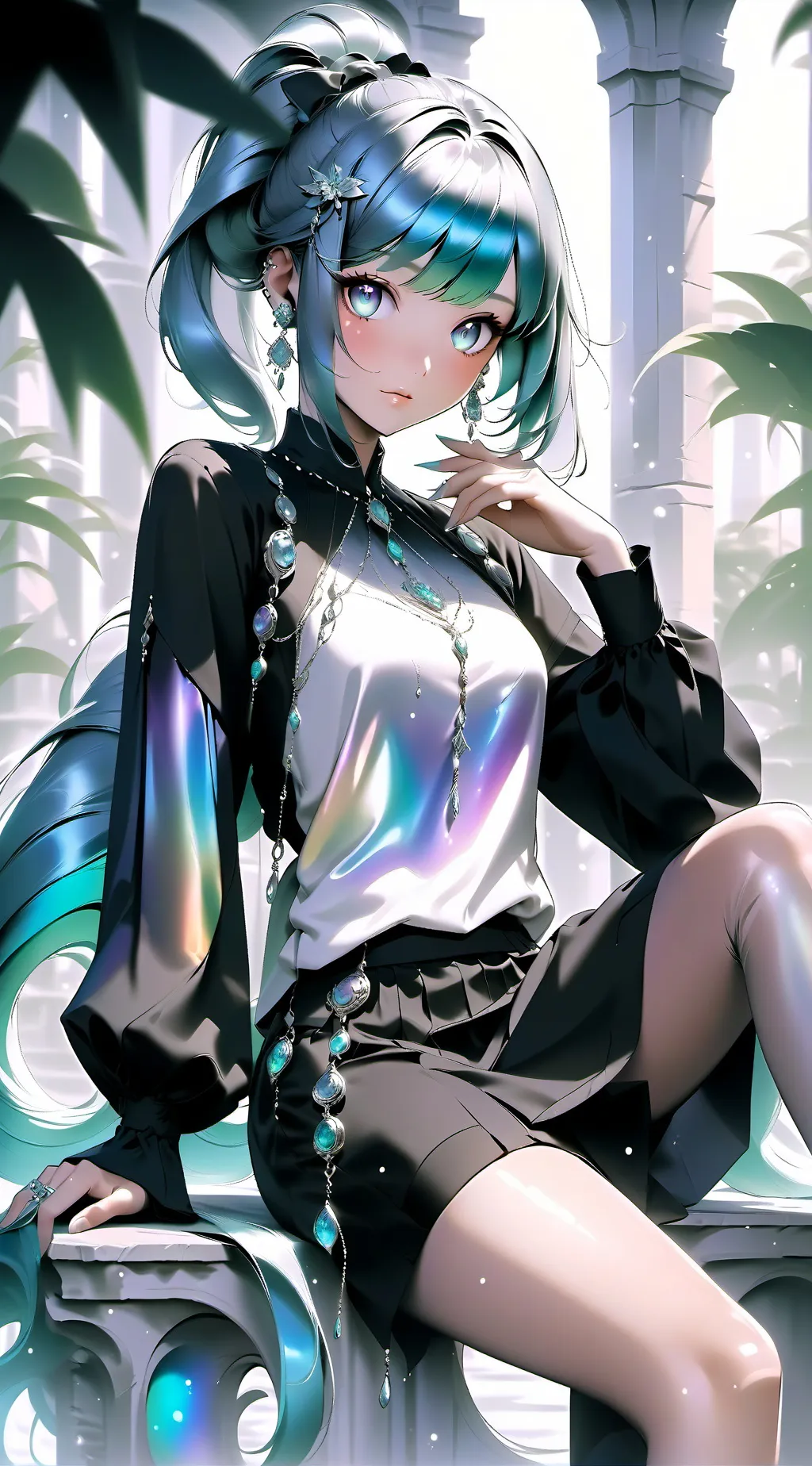 ai character: Evelyn background