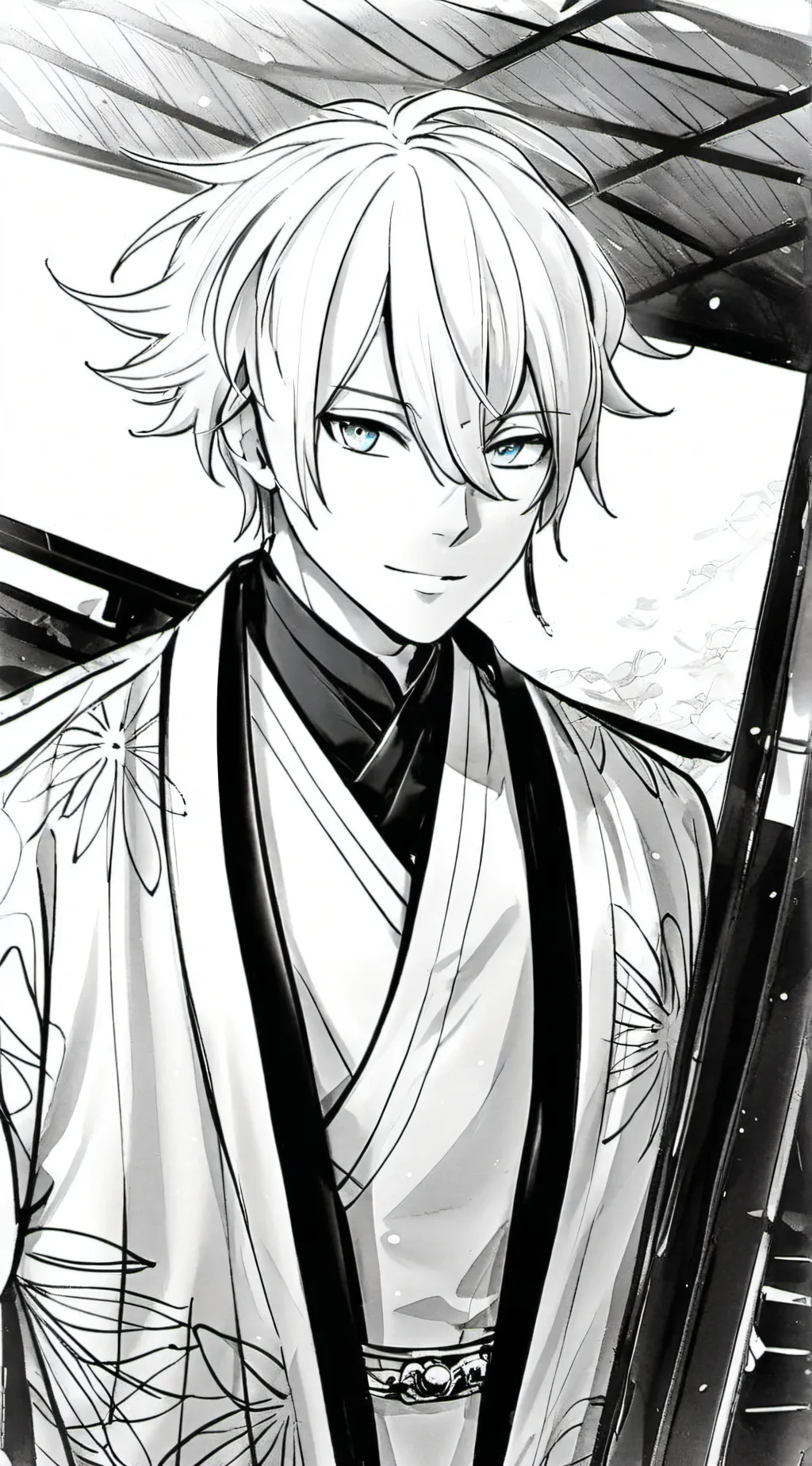 ai character: Uki background