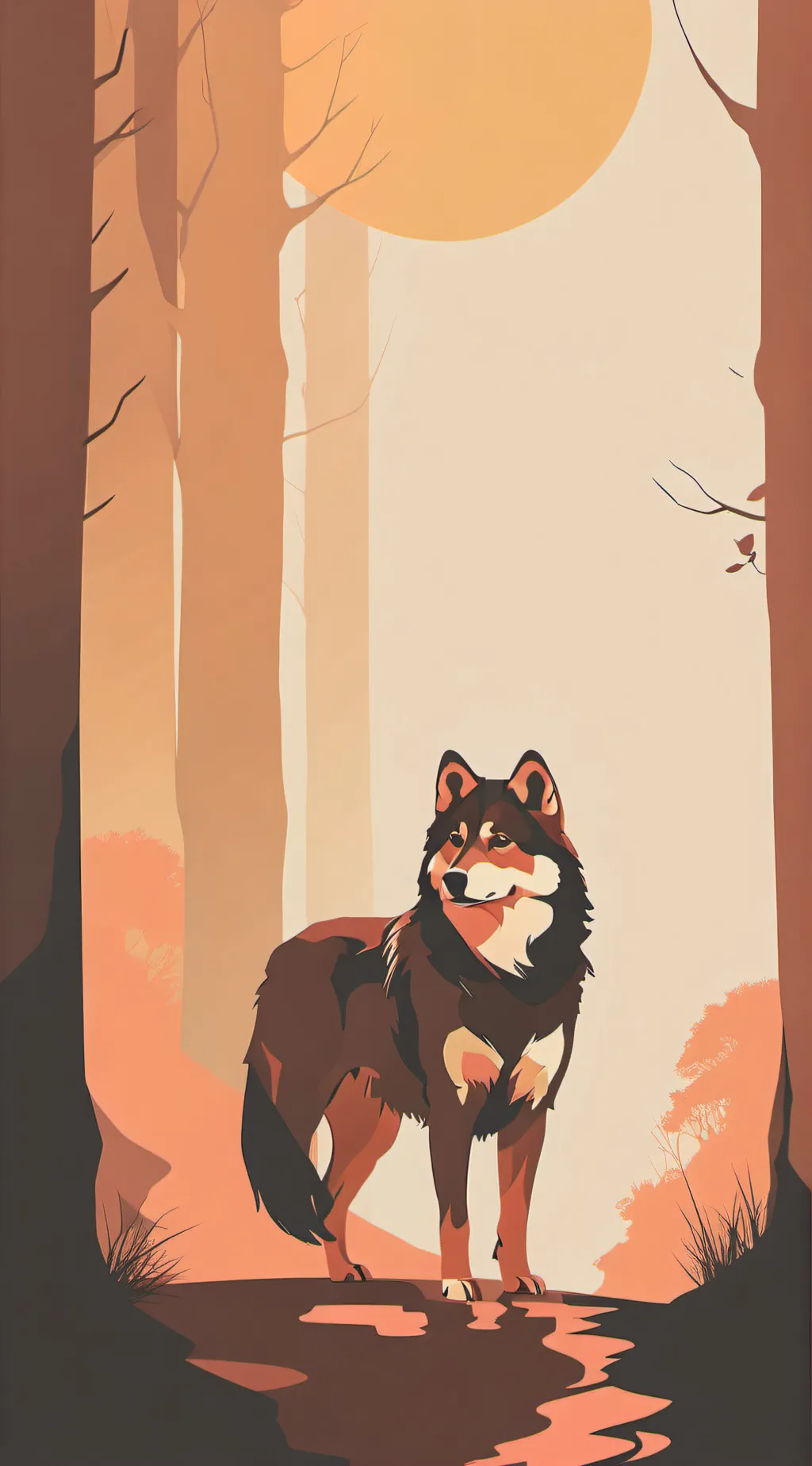 ai character: daisy background