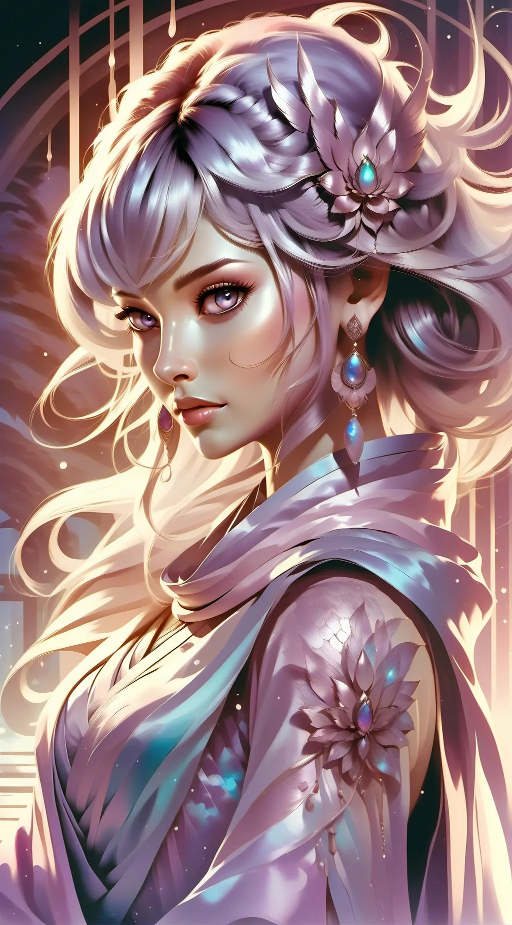 ai character: Hazbin hotel background