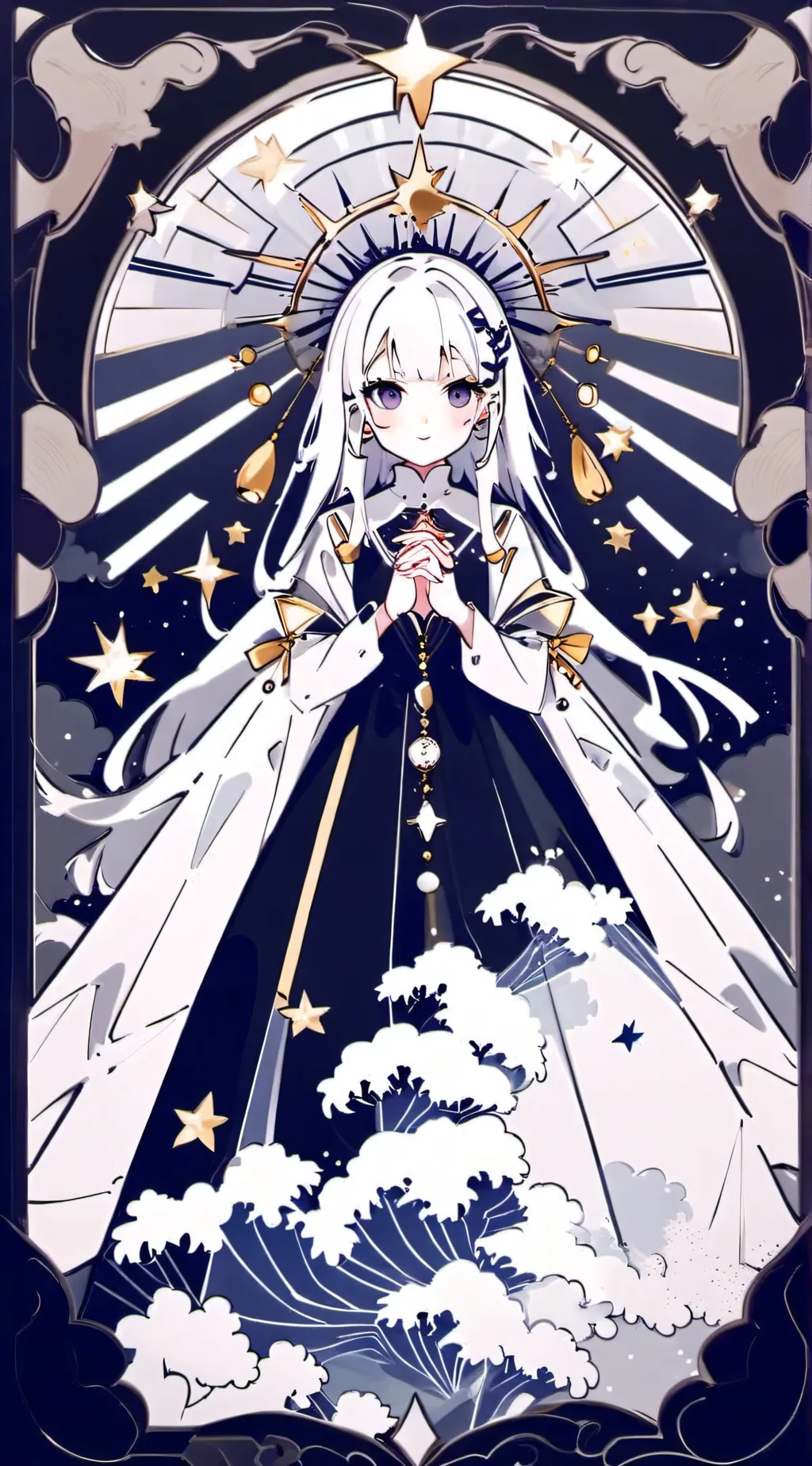 ai character: Наташа background