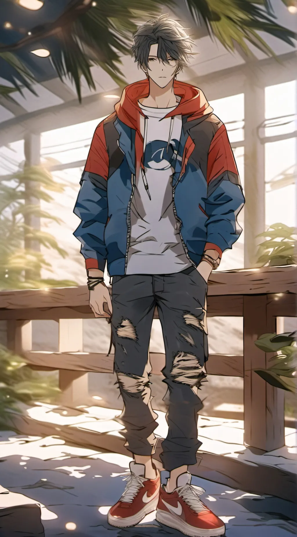 ai character: Lance Canarabu background