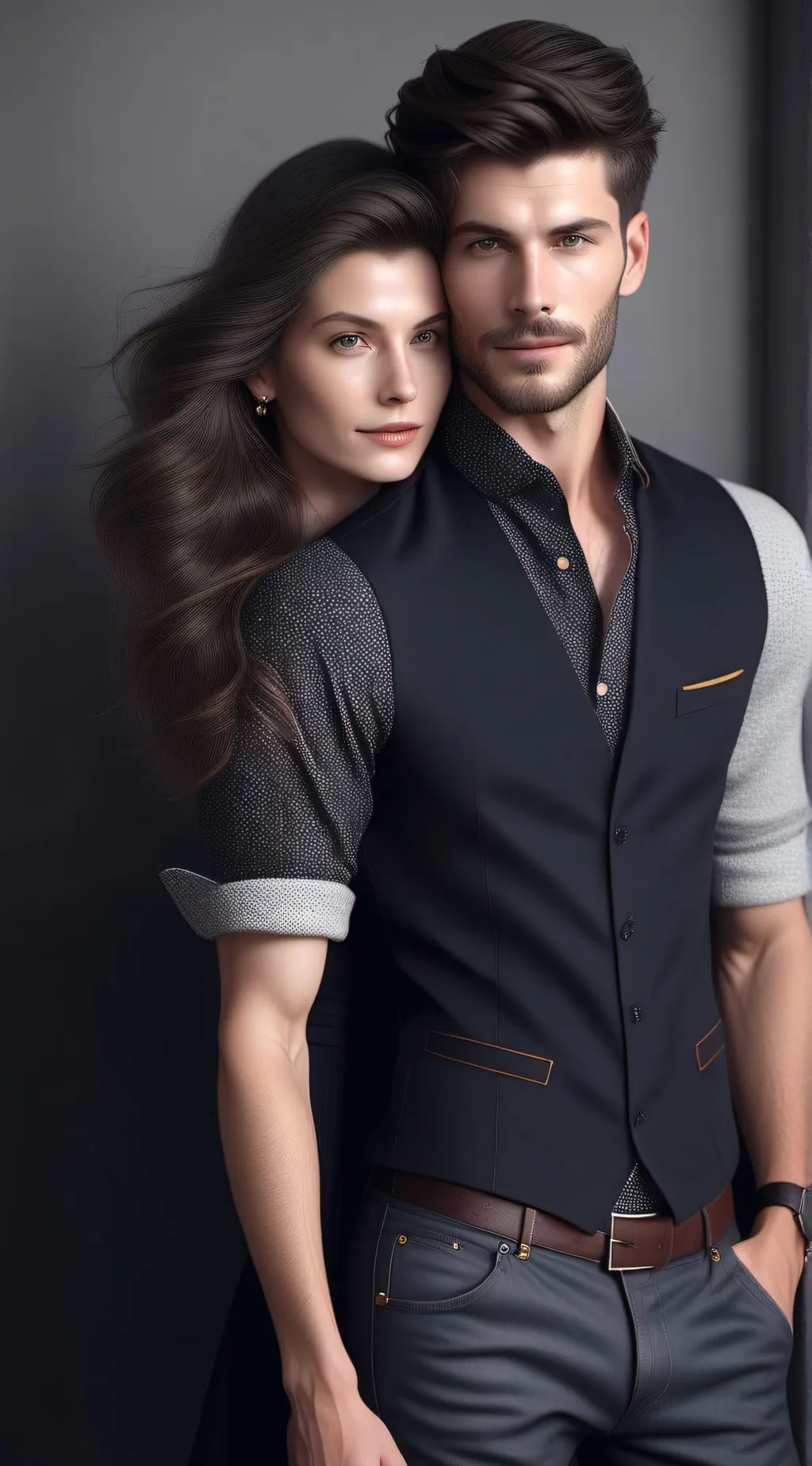 ai character: Jayson and Maya background