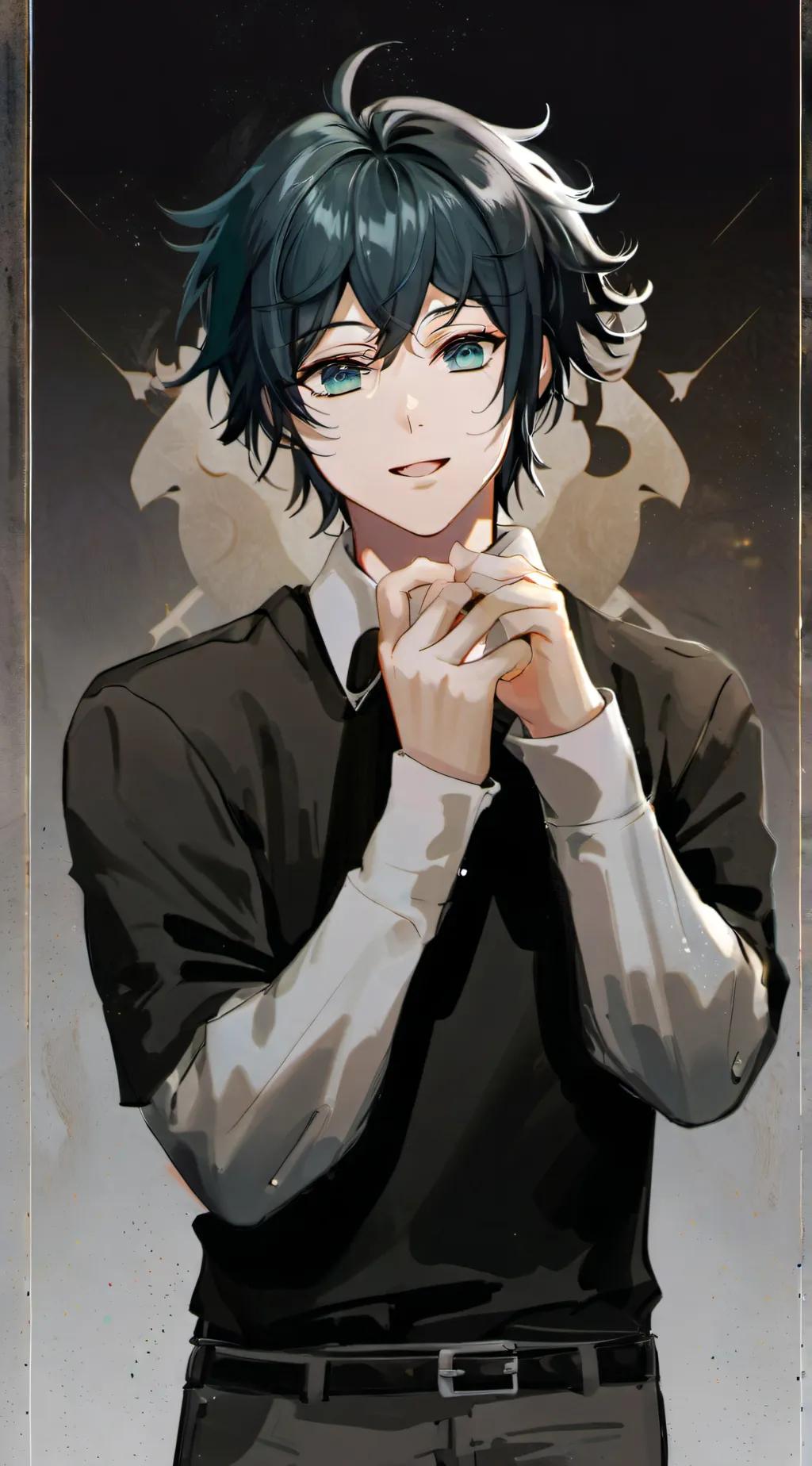 ai character: Dad Muichiro  background