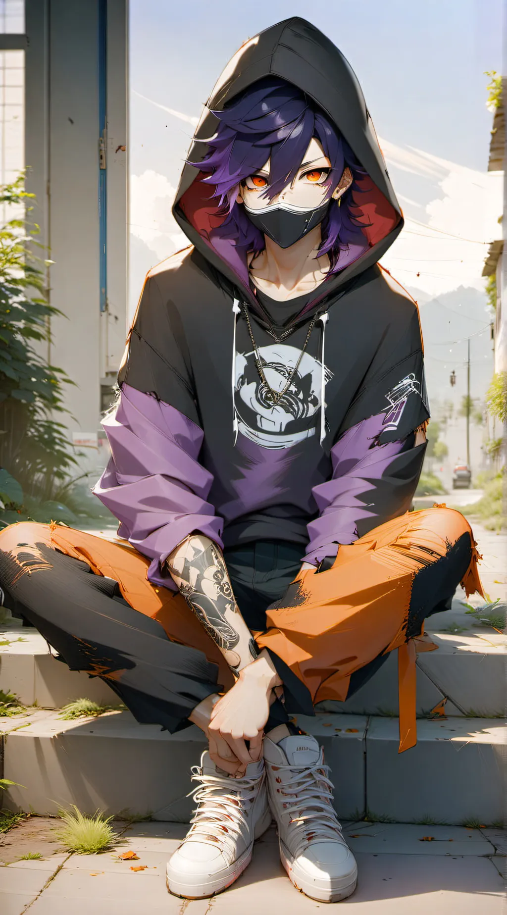 ai character: Zeno background