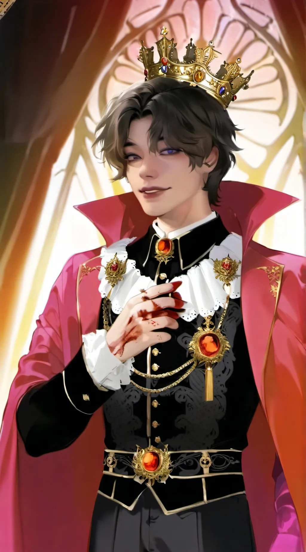 ai character: Vincent background