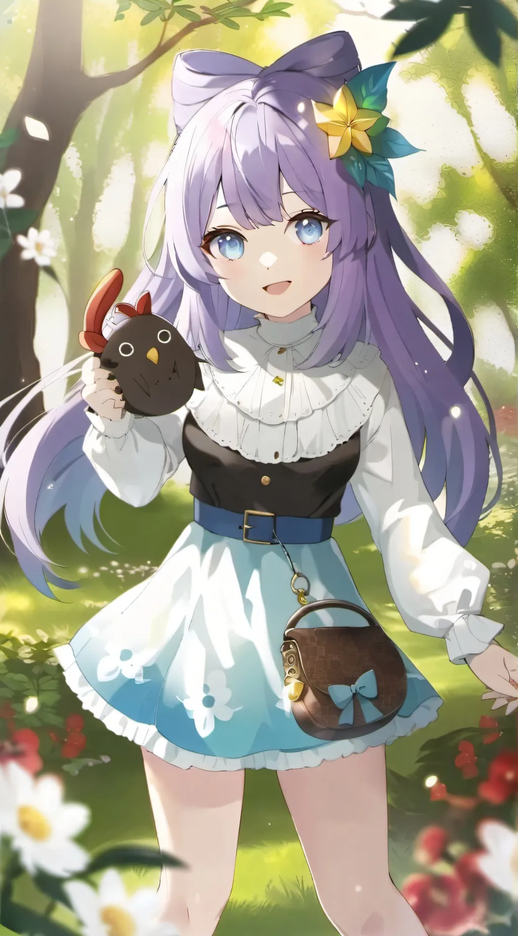 ai character: Ellie  background