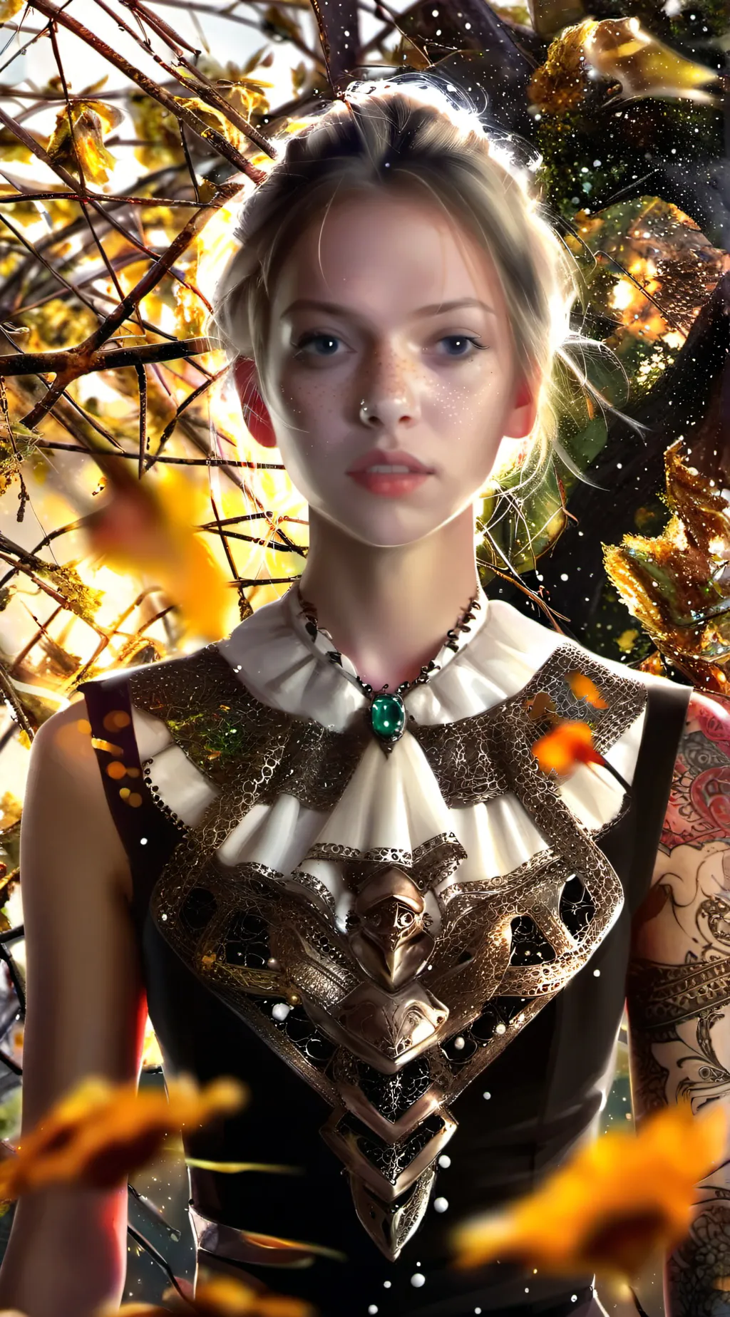 ai character: Elara background