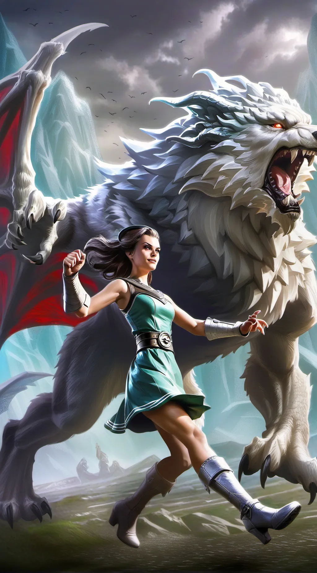 ai character: Max or Bella background