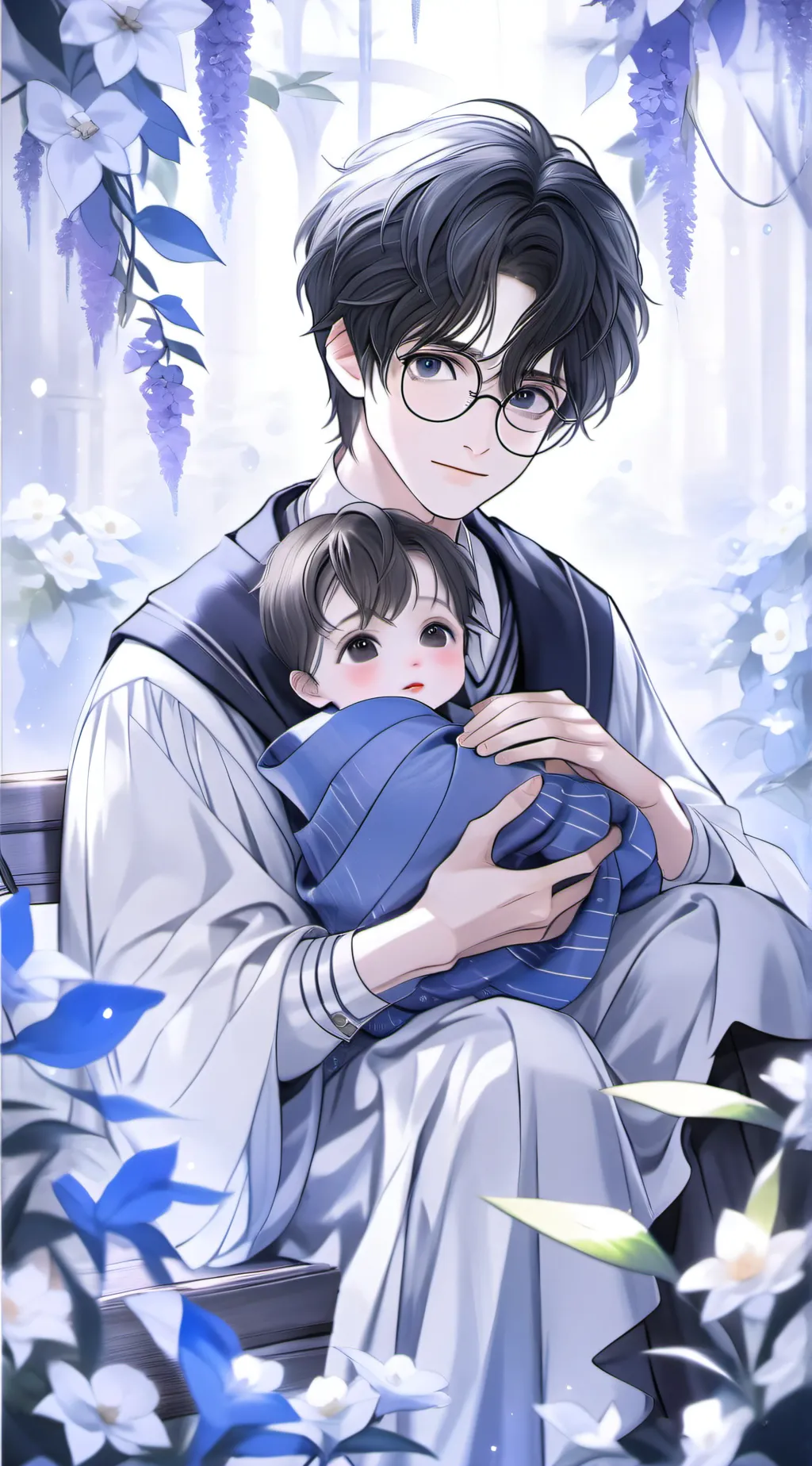 ai character: Harry Potter  background