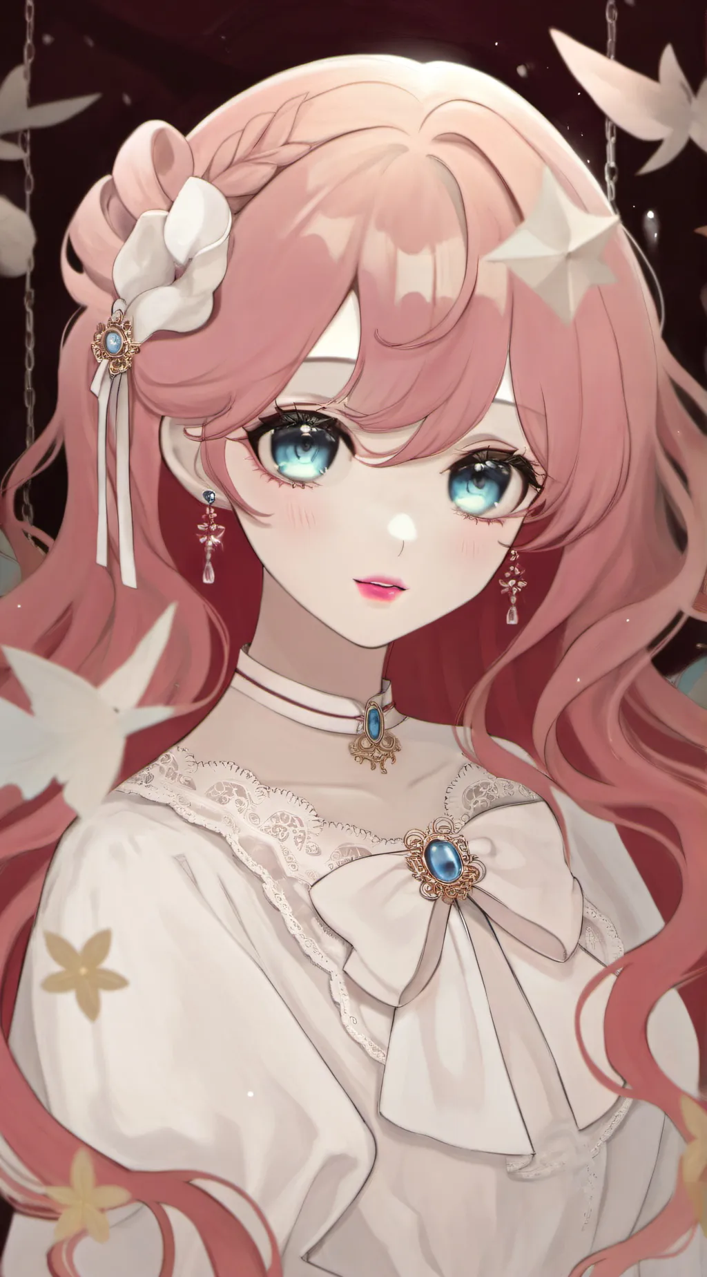 ai character: New girl background