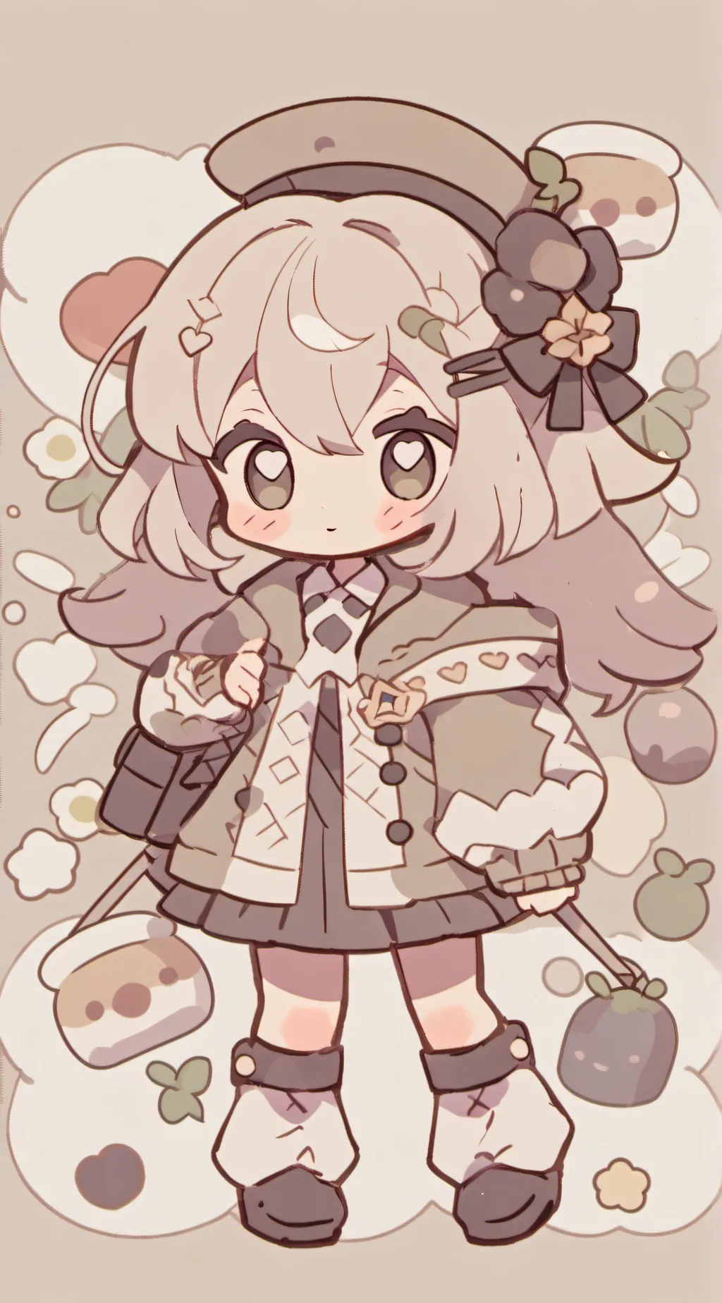 ai character: DEMON SLAYER!!! background