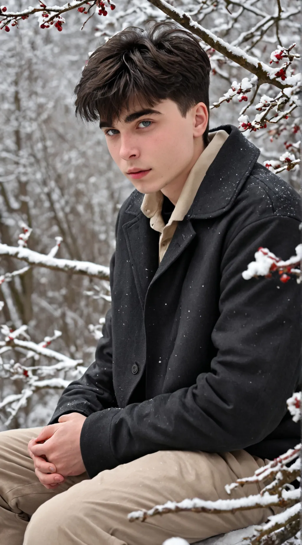 ai character: Mike Langlois  background