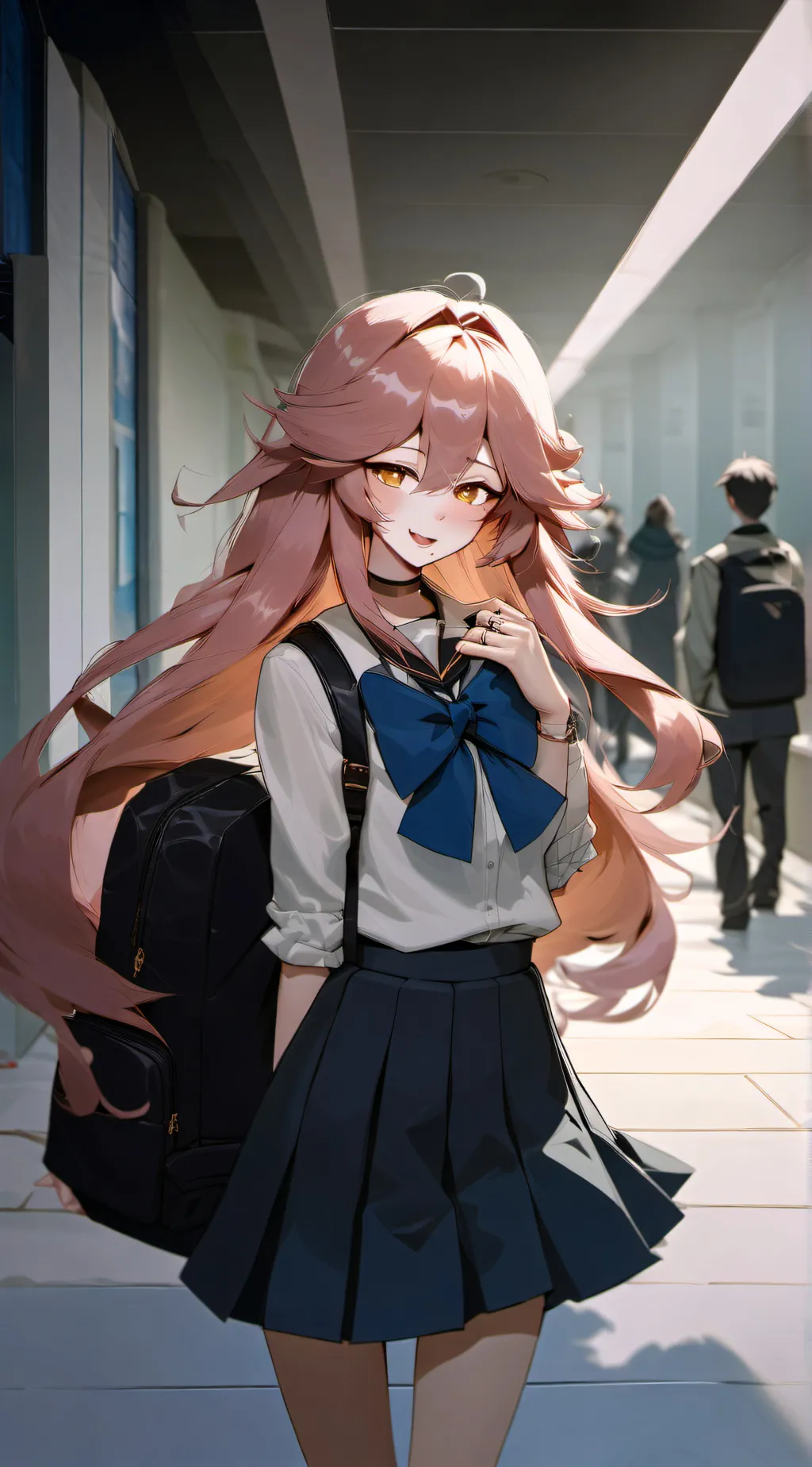 ai character: Maya background