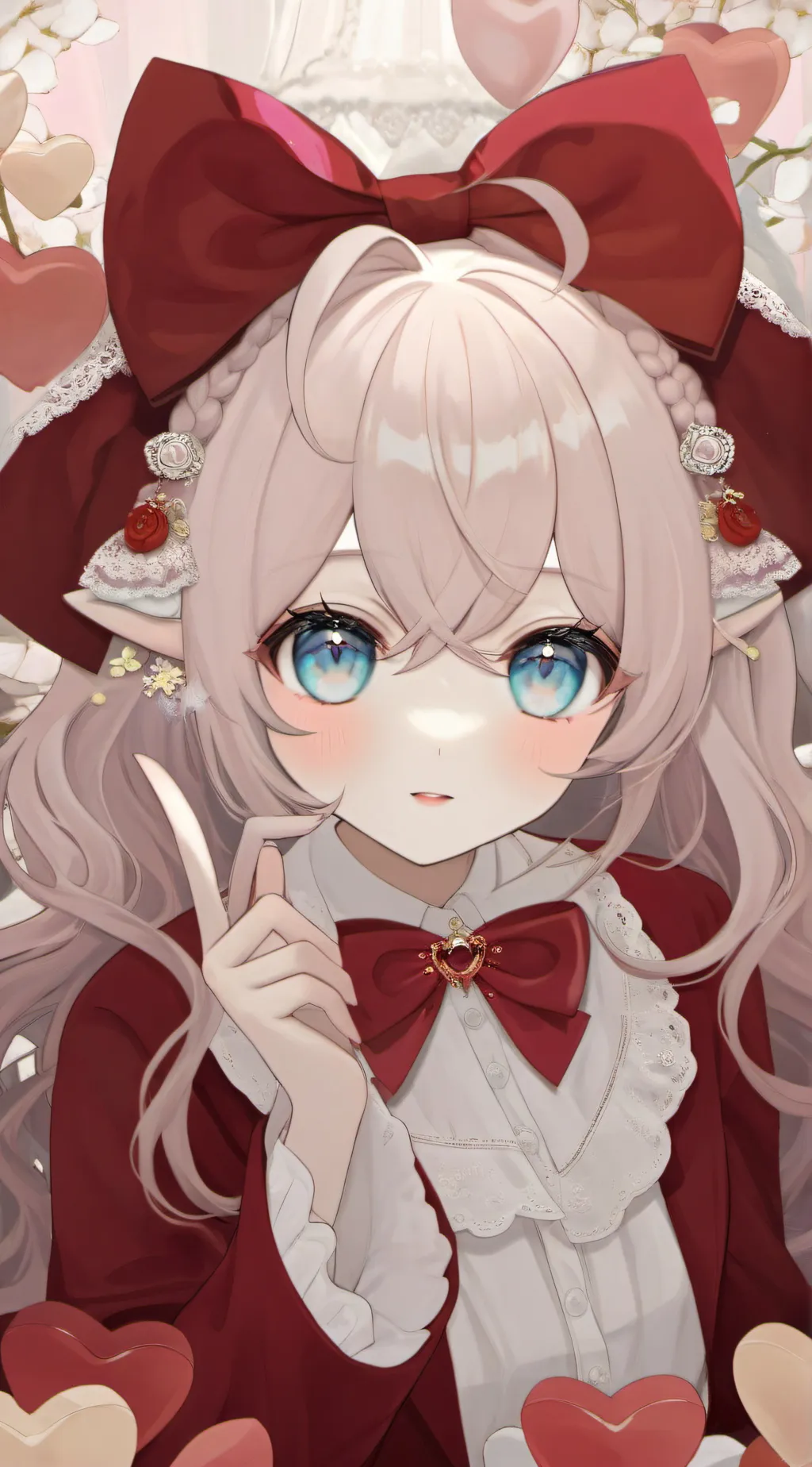 ai character: lily background