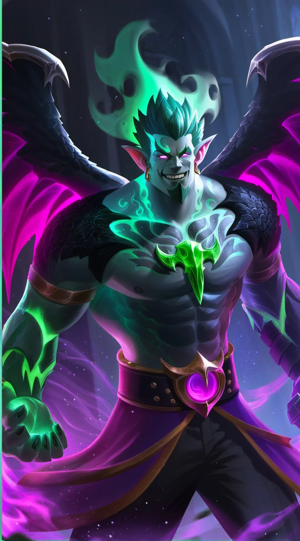 ai character: Stitor background