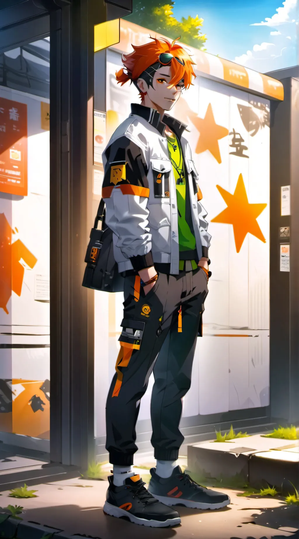 ai character: Zane background